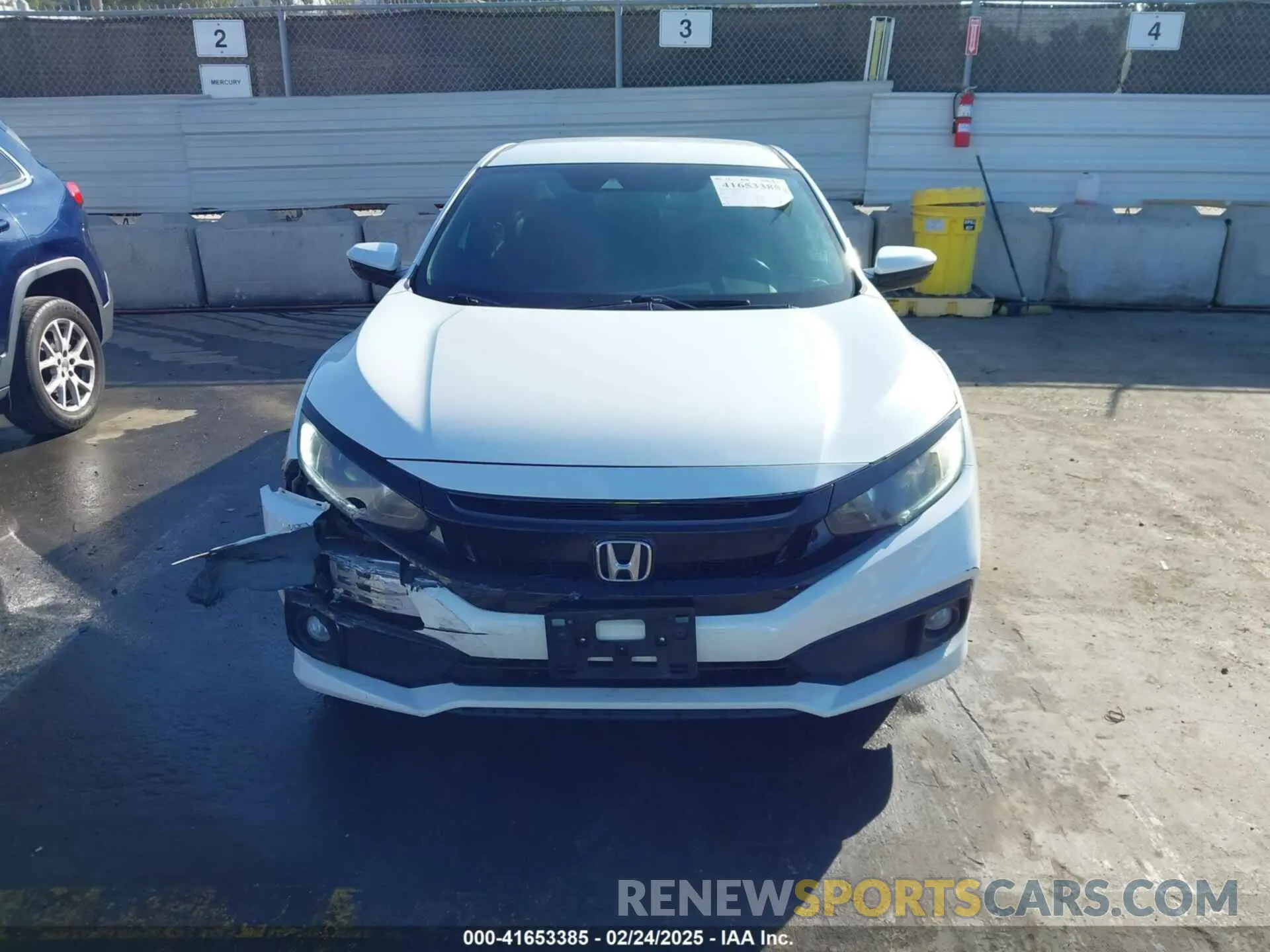 12 fotografías del automóvil dañado 19XFC2F81KE204519 HONDA CIVIC 2019