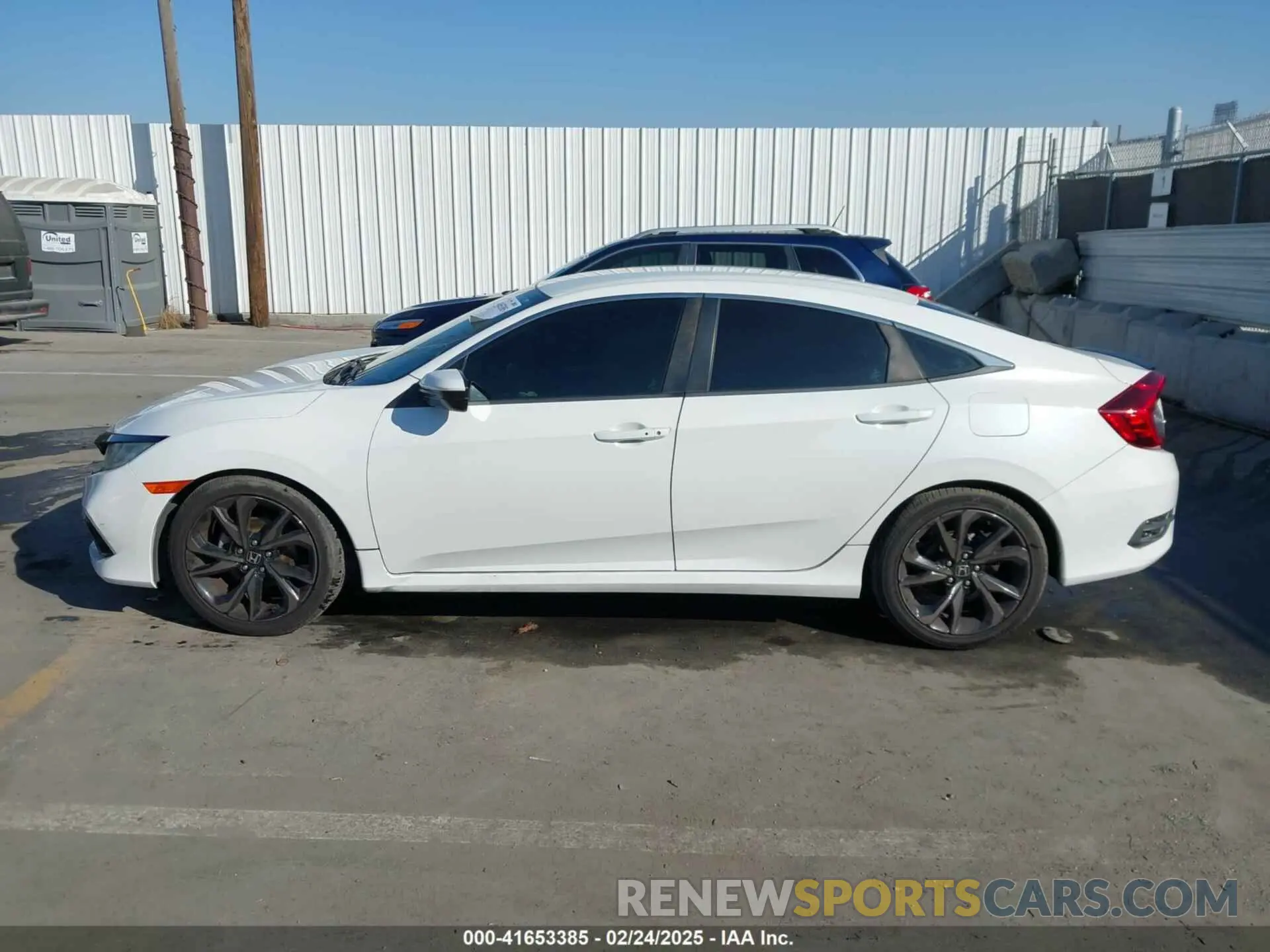 14 fotografías del automóvil dañado 19XFC2F81KE204519 HONDA CIVIC 2019