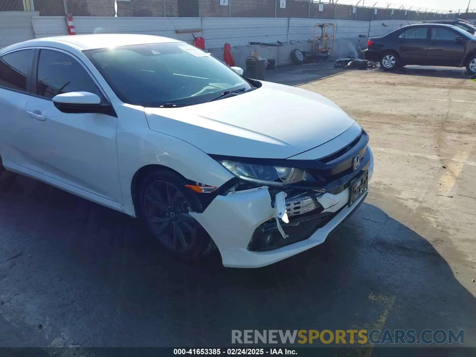 6 fotografías del automóvil dañado 19XFC2F81KE204519 HONDA CIVIC 2019