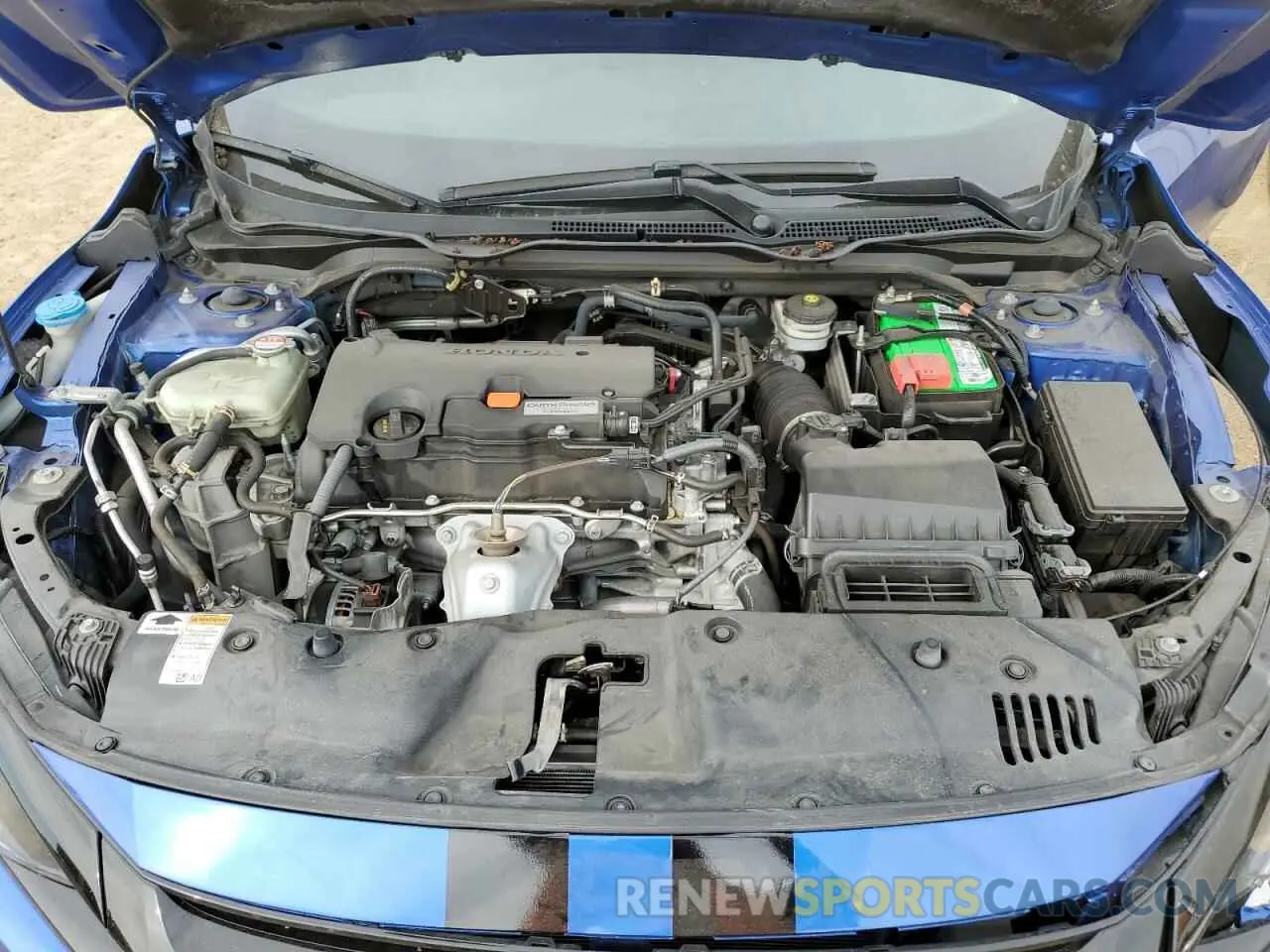 13 fotografías del automóvil dañado 19XFC2F81KE206626 HONDA CIVIC 2019