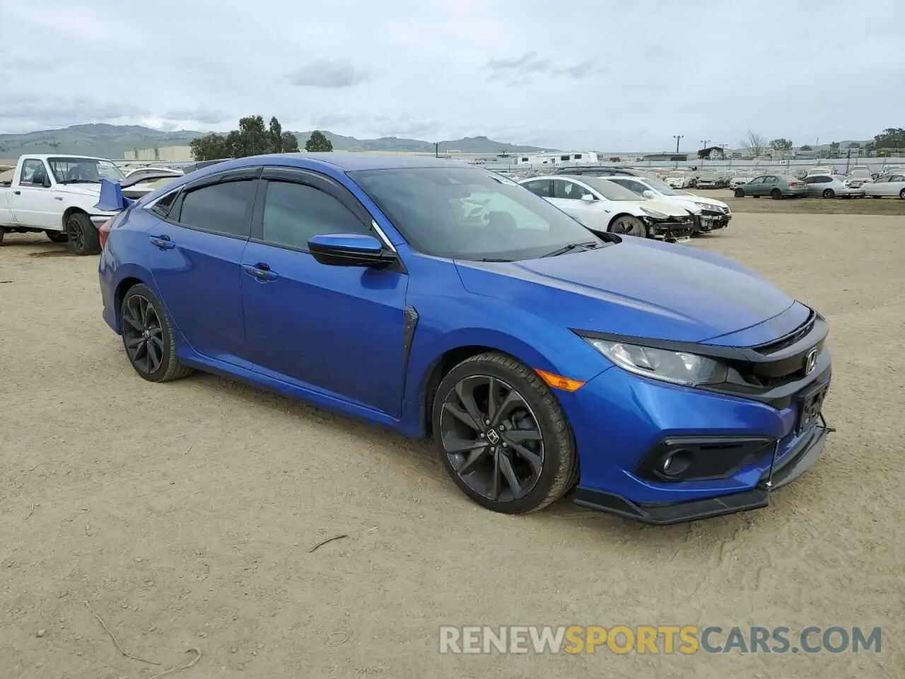 4 fotografías del automóvil dañado 19XFC2F81KE206626 HONDA CIVIC 2019