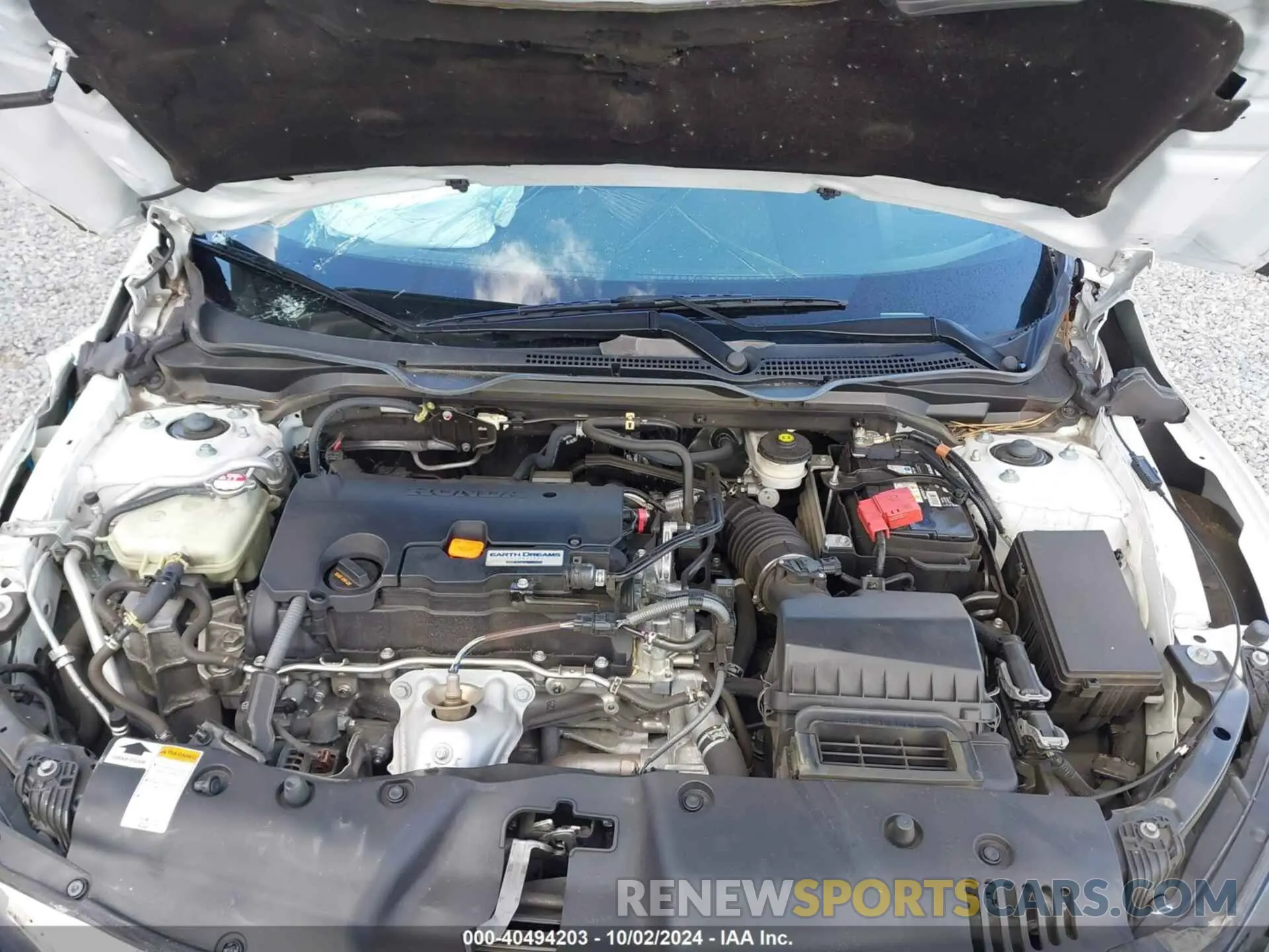10 fotografías del automóvil dañado 19XFC2F82KE214878 HONDA CIVIC 2019