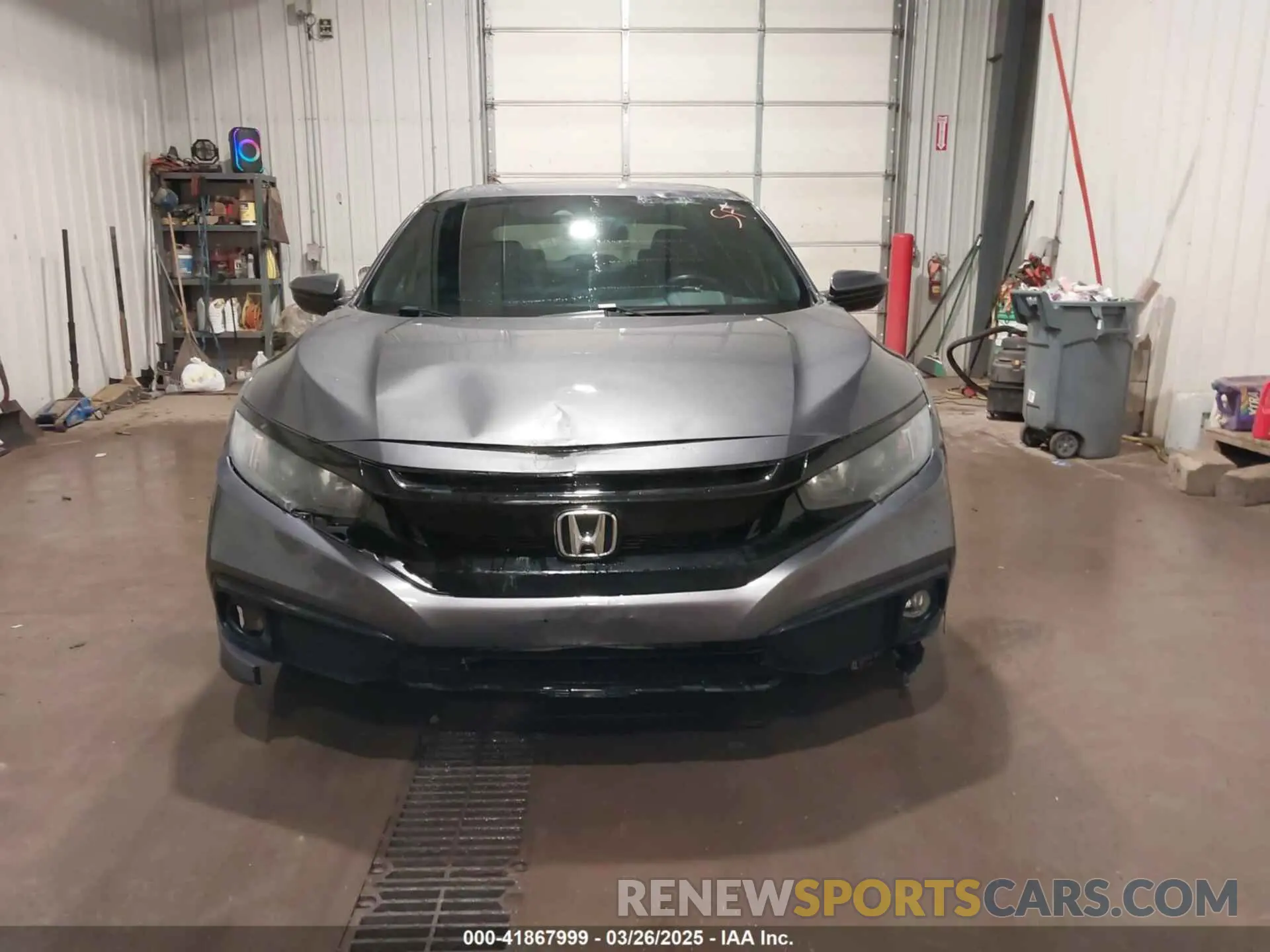12 fotografías del automóvil dañado 19XFC2F83KE029836 HONDA CIVIC 2019