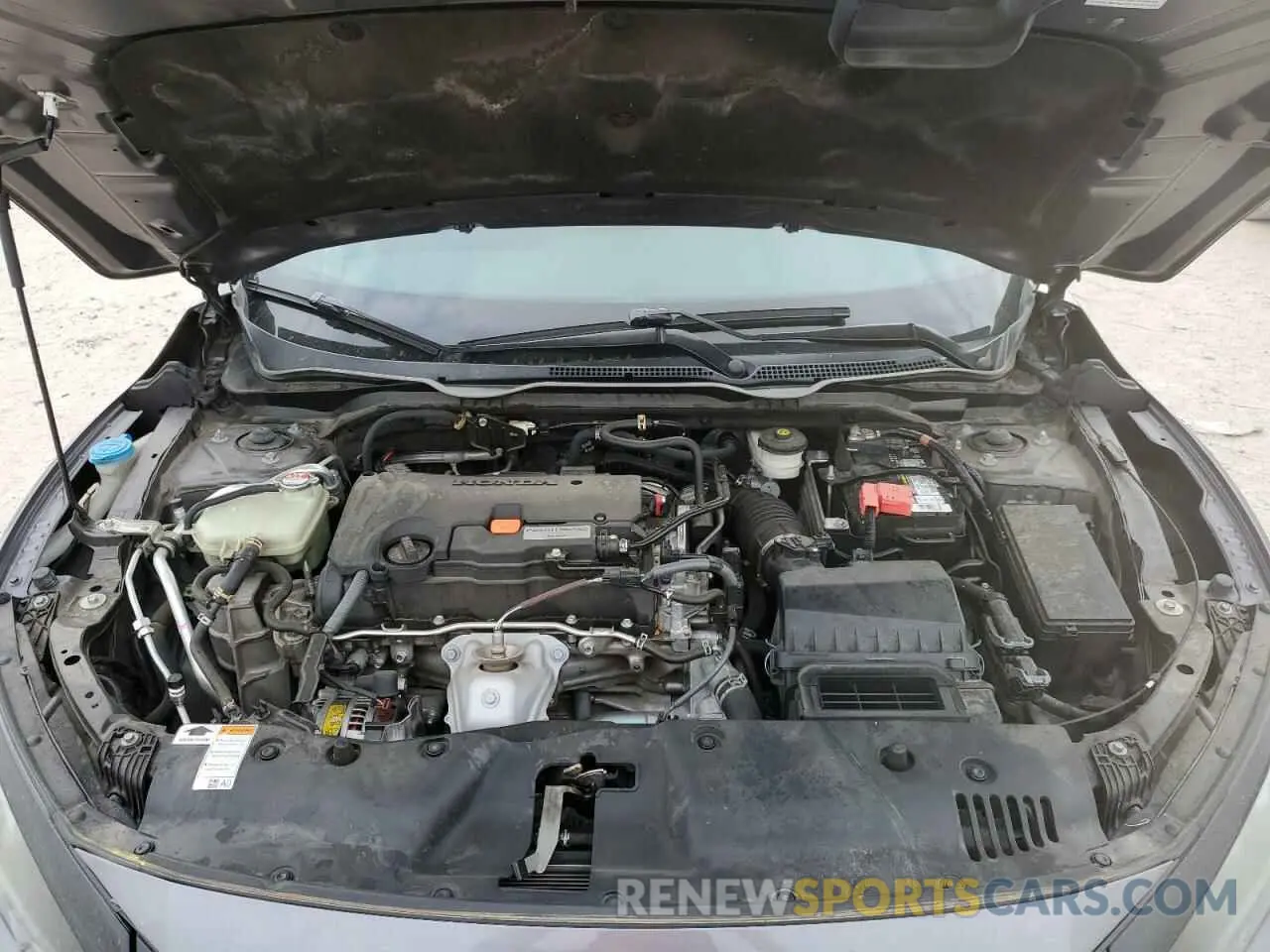 12 fotografías del automóvil dañado 19XFC2F83KE051366 HONDA CIVIC 2019