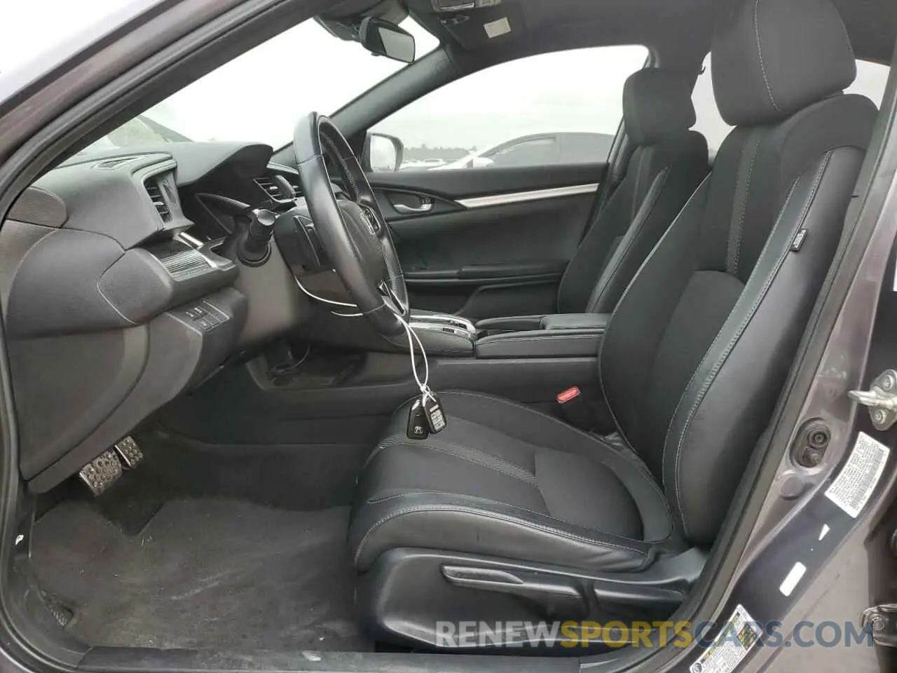 7 fotografías del automóvil dañado 19XFC2F83KE051366 HONDA CIVIC 2019