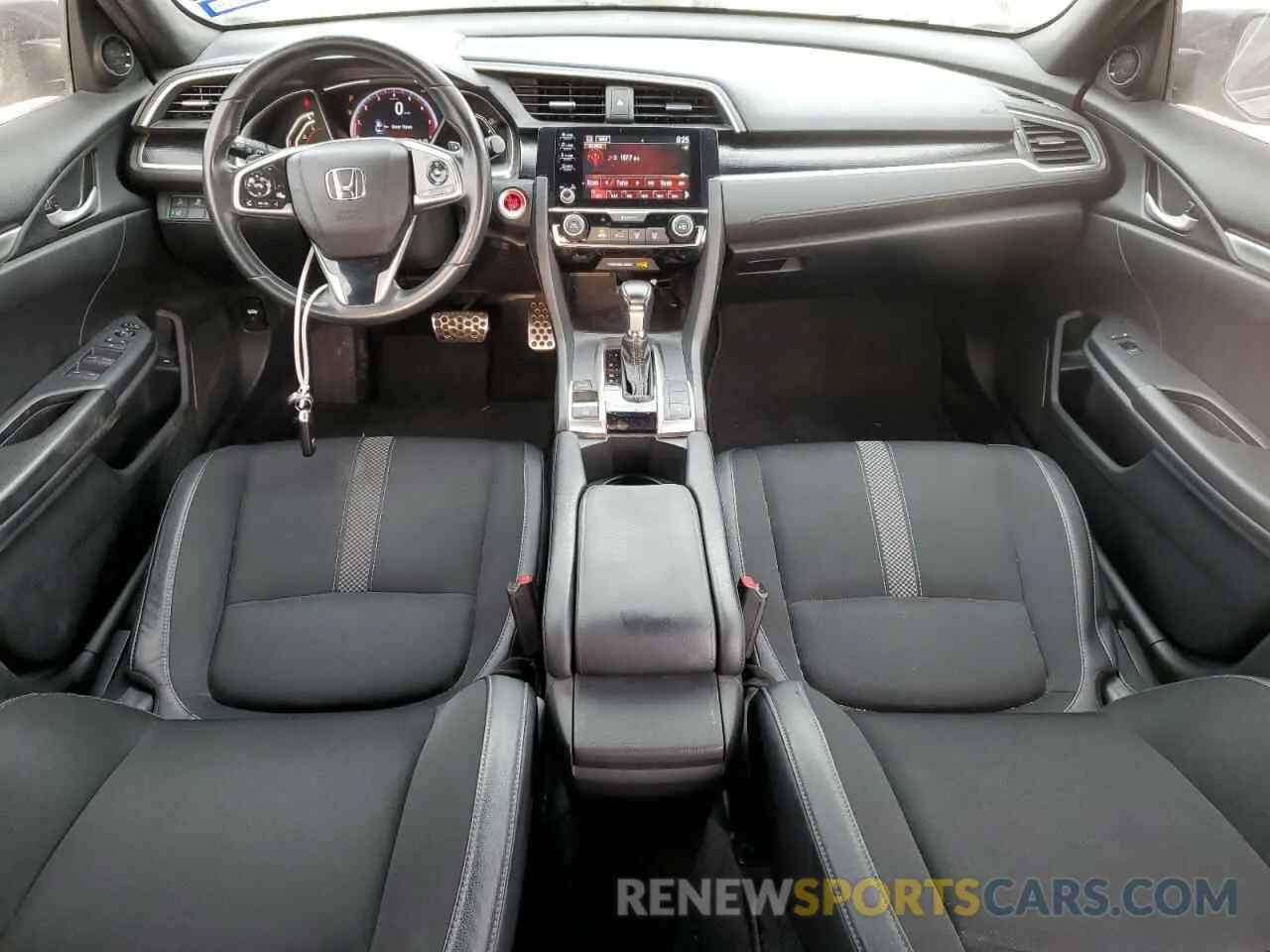 8 fotografías del automóvil dañado 19XFC2F83KE051366 HONDA CIVIC 2019