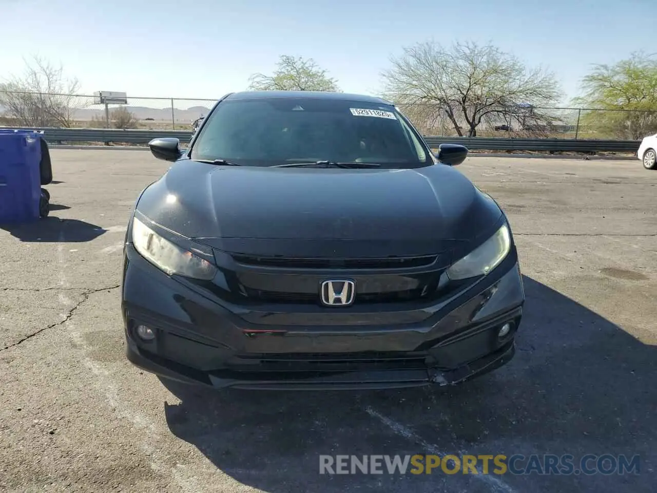 5 fotografías del automóvil dañado 19XFC2F83KE203341 HONDA CIVIC 2019