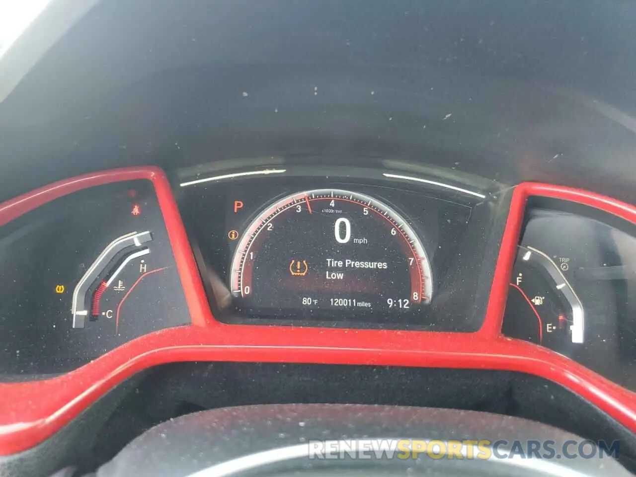 9 fotografías del automóvil dañado 19XFC2F83KE203341 HONDA CIVIC 2019
