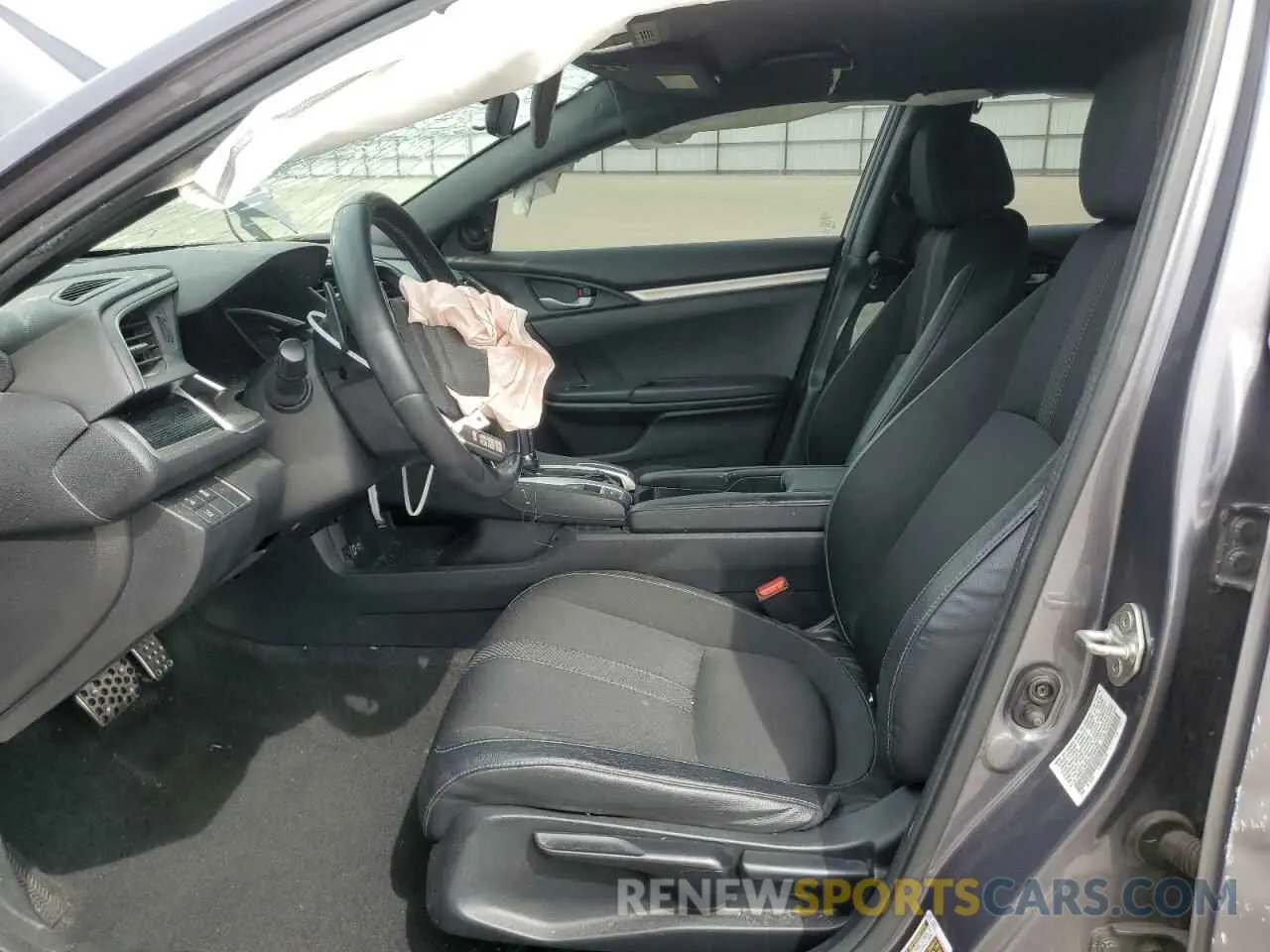 7 fotografías del automóvil dañado 19XFC2F83KE209169 HONDA CIVIC 2019