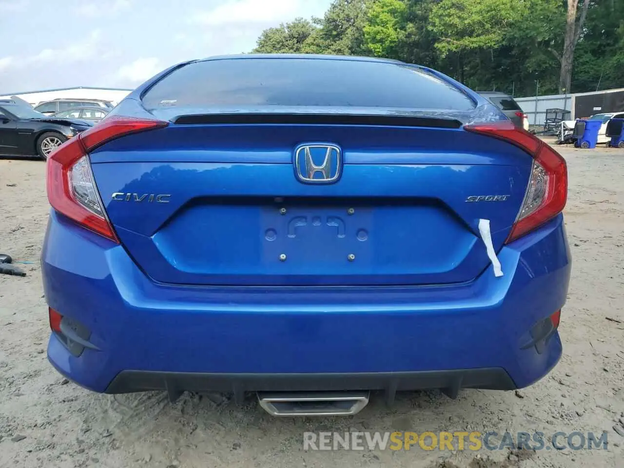 6 fotografías del automóvil dañado 19XFC2F84KE030199 HONDA CIVIC 2019