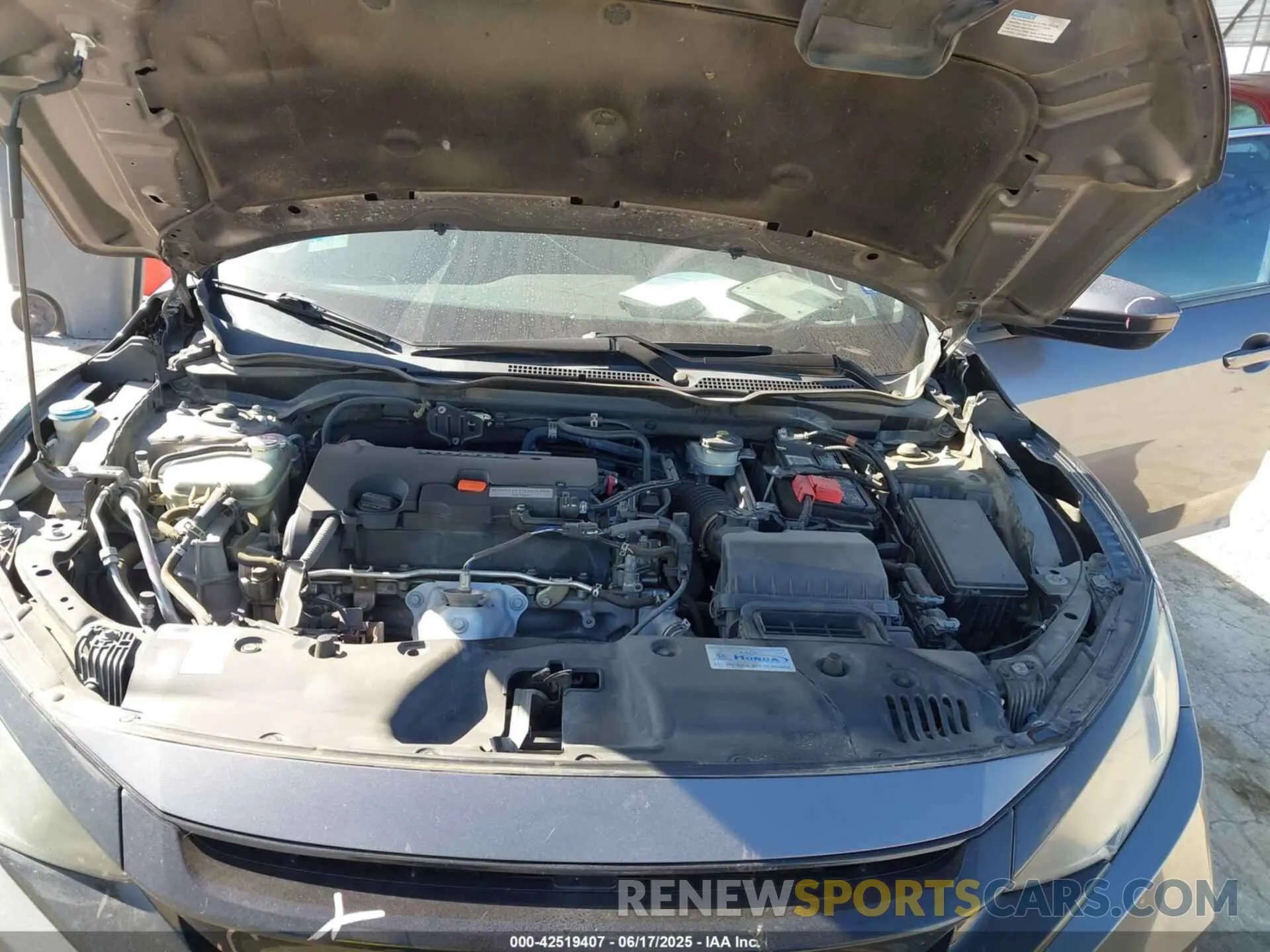 10 fotografías del automóvil dañado 19XFC2F84KE046127 HONDA CIVIC 2019