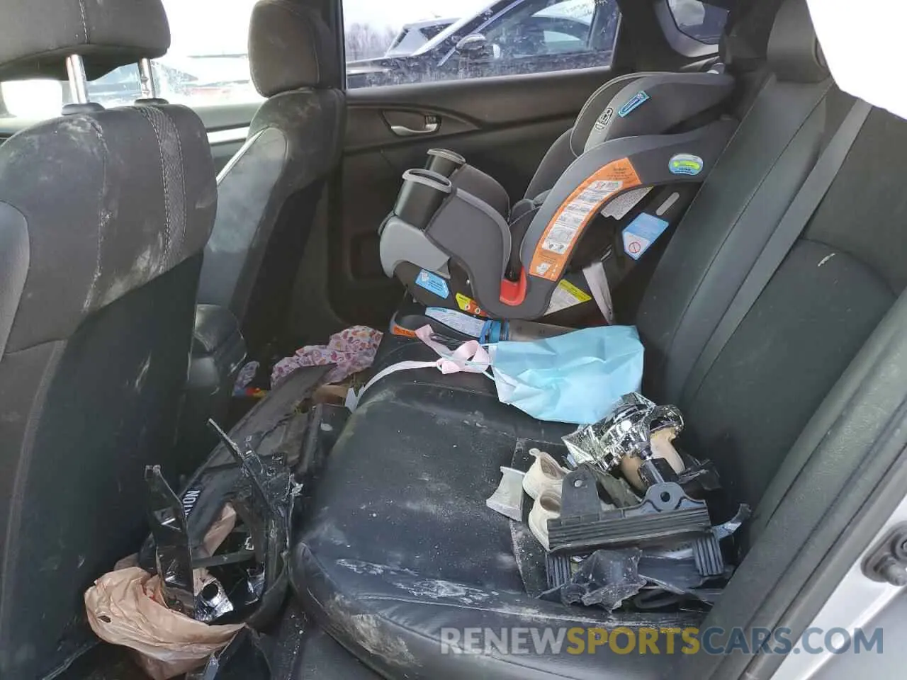 11 fotografías del automóvil dañado 19XFC2F84KE046290 HONDA CIVIC 2019