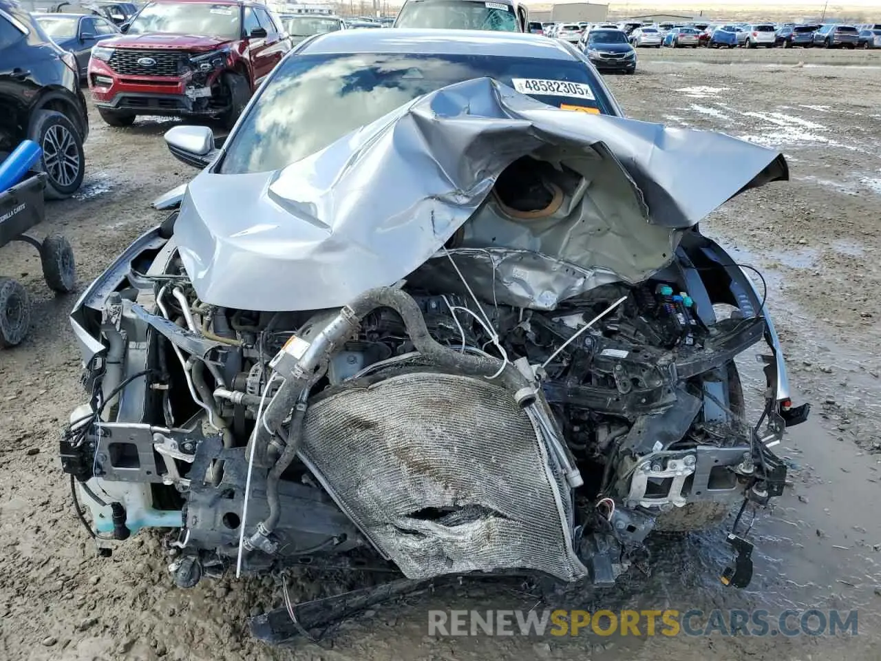 5 fotografías del automóvil dañado 19XFC2F84KE046290 HONDA CIVIC 2019
