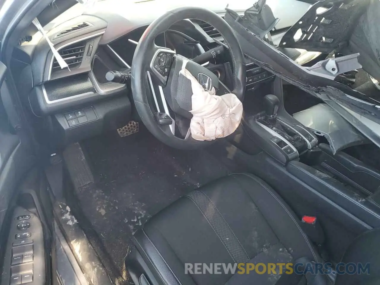8 fotografías del automóvil dañado 19XFC2F84KE046290 HONDA CIVIC 2019
