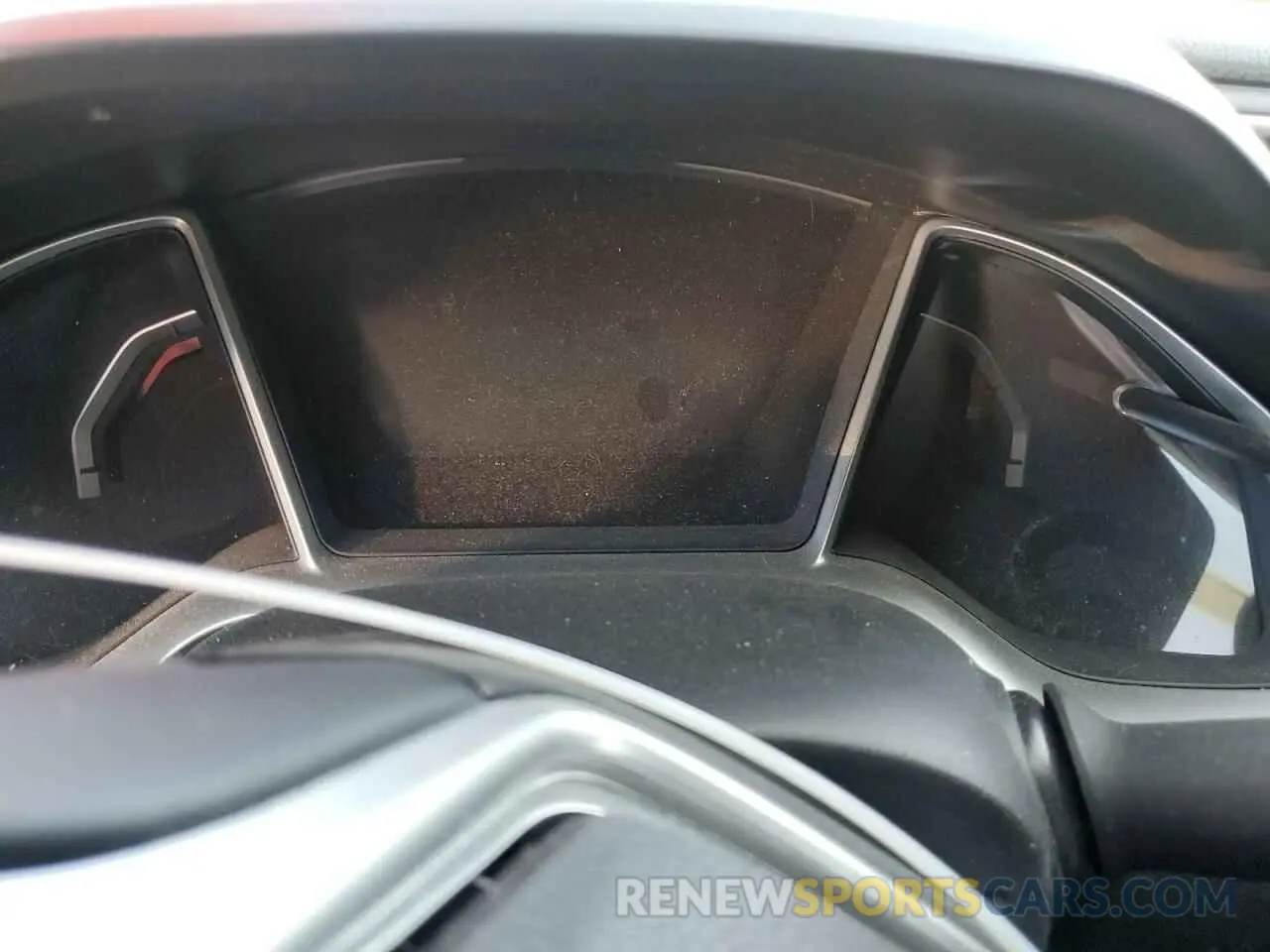 9 fotografías del automóvil dañado 19XFC2F84KE046290 HONDA CIVIC 2019