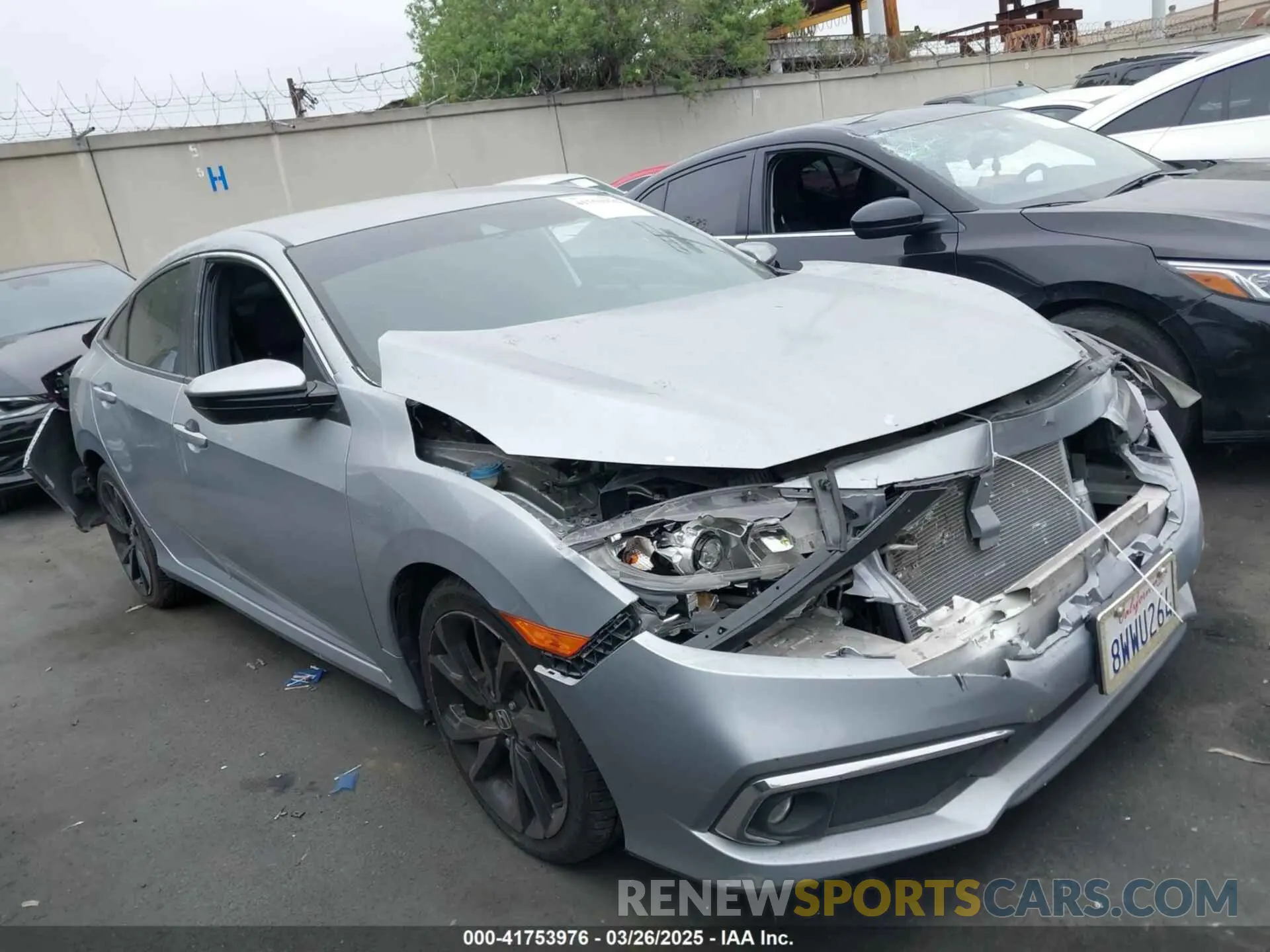 1 fotografías del automóvil dañado 19XFC2F84KE200822 HONDA CIVIC 2019