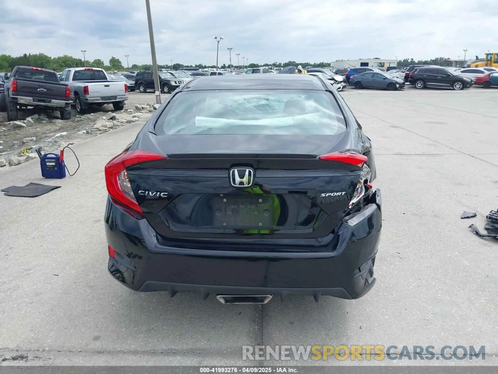 17 fotografías del automóvil dañado 19XFC2F85KE015159 HONDA CIVIC 2019