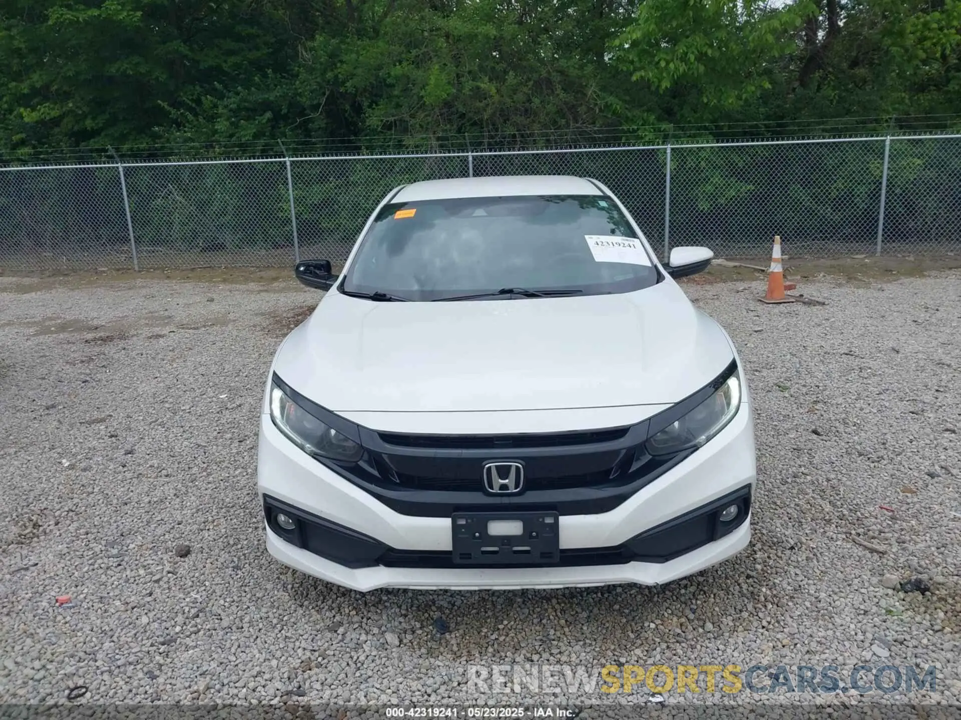 12 fotografías del automóvil dañado 19XFC2F85KE019311 HONDA CIVIC 2019