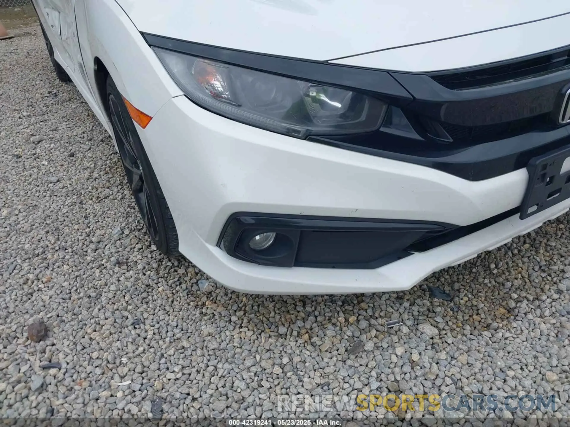 17 fotografías del automóvil dañado 19XFC2F85KE019311 HONDA CIVIC 2019