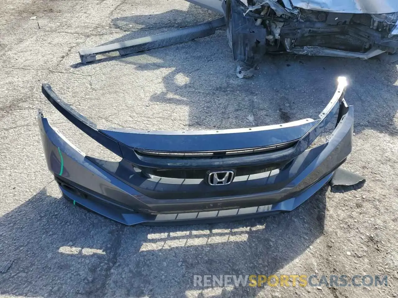 12 fotografías del automóvil dañado 19XFC2F85KE028039 HONDA CIVIC 2019