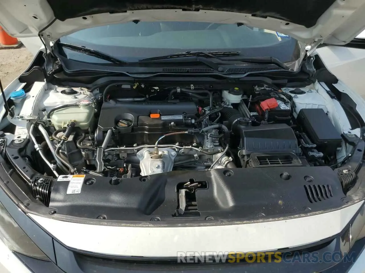 11 fotografías del automóvil dañado 19XFC2F85KE034455 HONDA CIVIC 2019