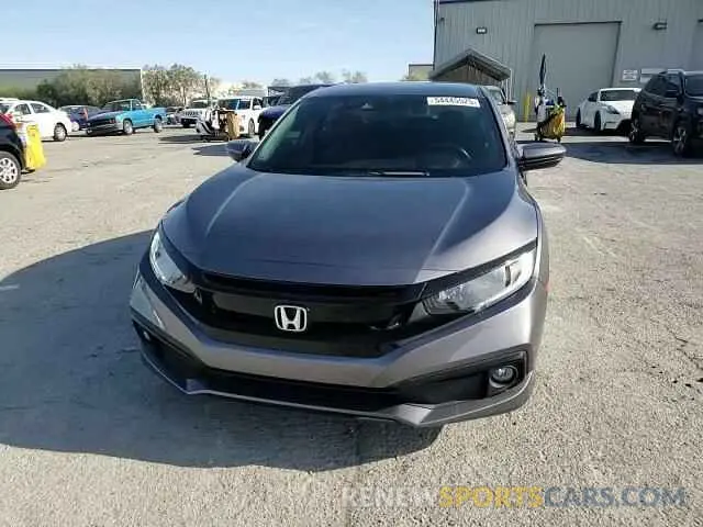 13 fotografías del automóvil dañado 19XFC2F85KE050798 HONDA CIVIC 2019