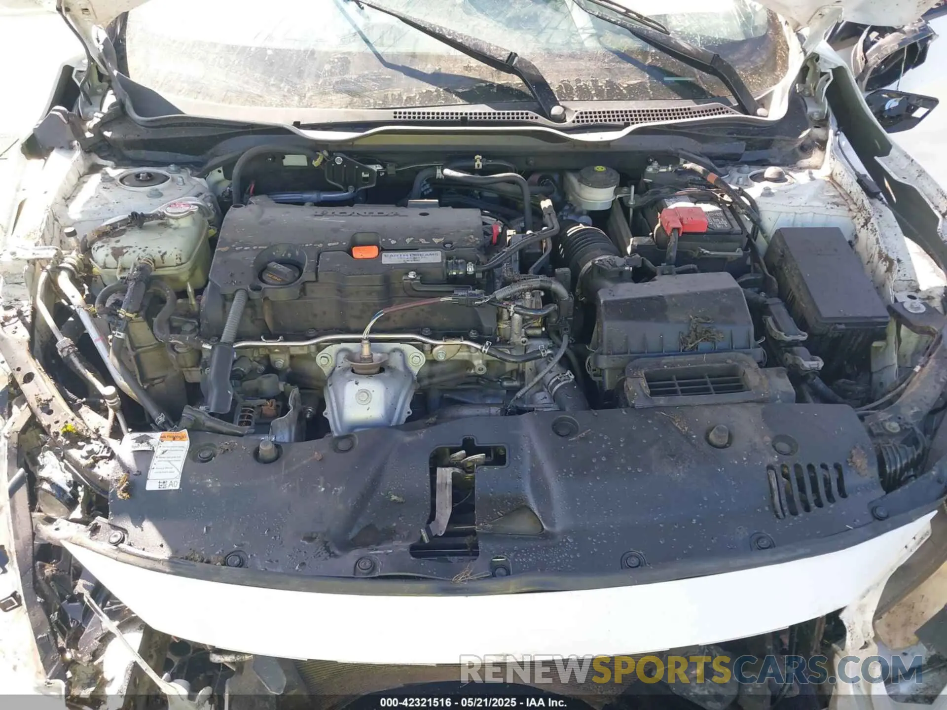 10 fotografías del automóvil dañado 19XFC2F85KE212204 HONDA CIVIC 2019