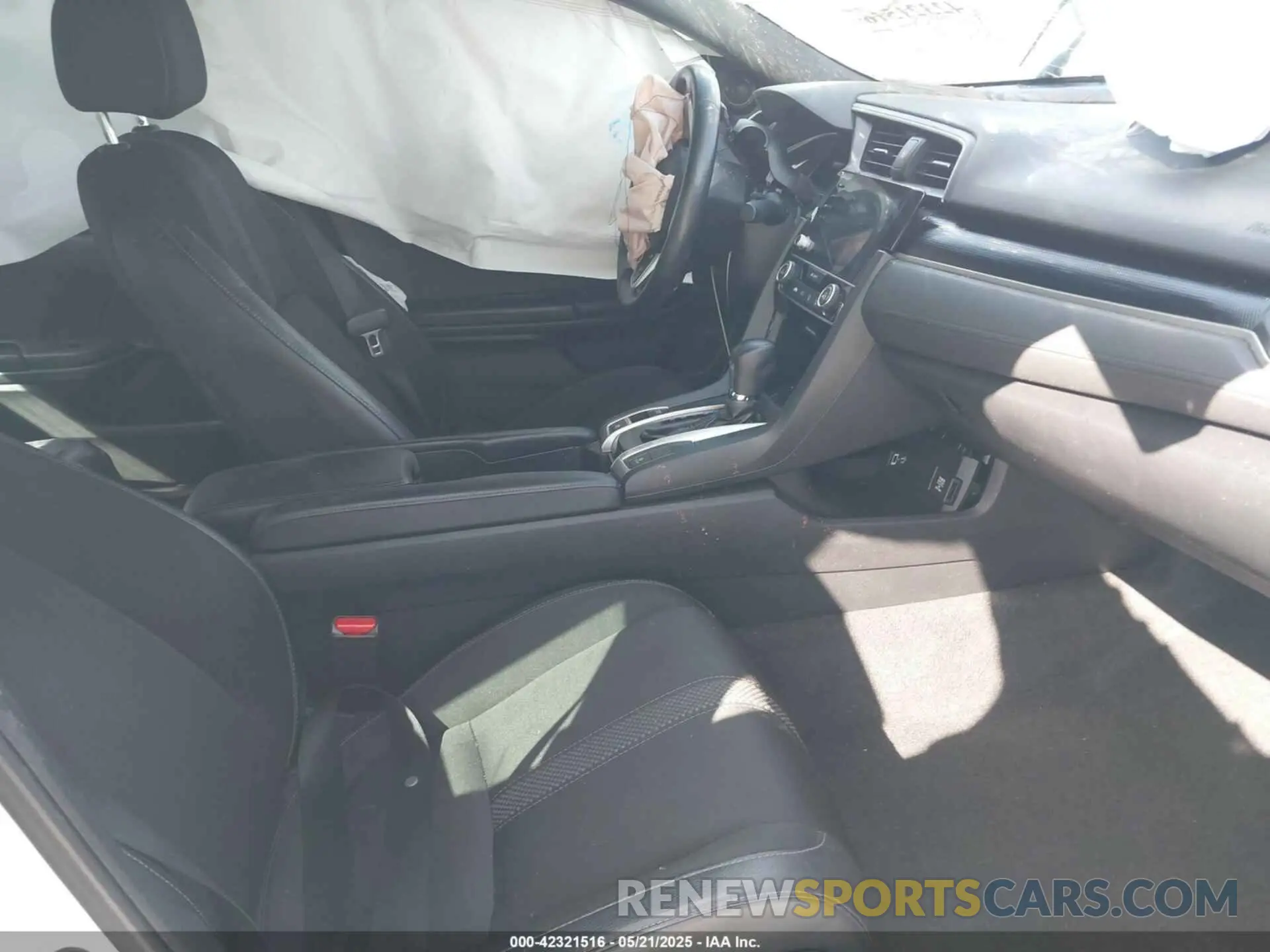 5 fotografías del automóvil dañado 19XFC2F85KE212204 HONDA CIVIC 2019