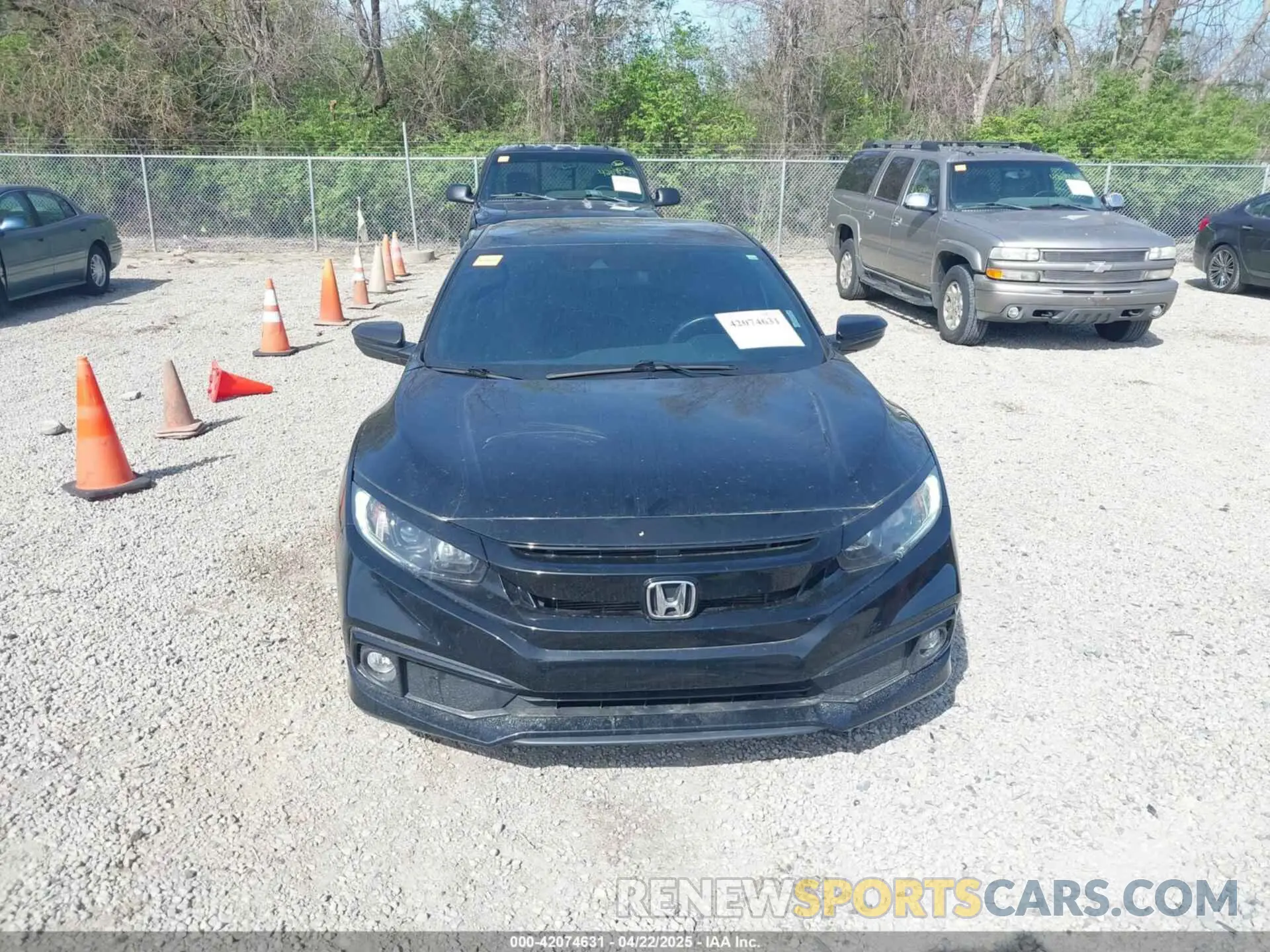 13 fotografías del automóvil dañado 19XFC2F86KE045495 HONDA CIVIC 2019