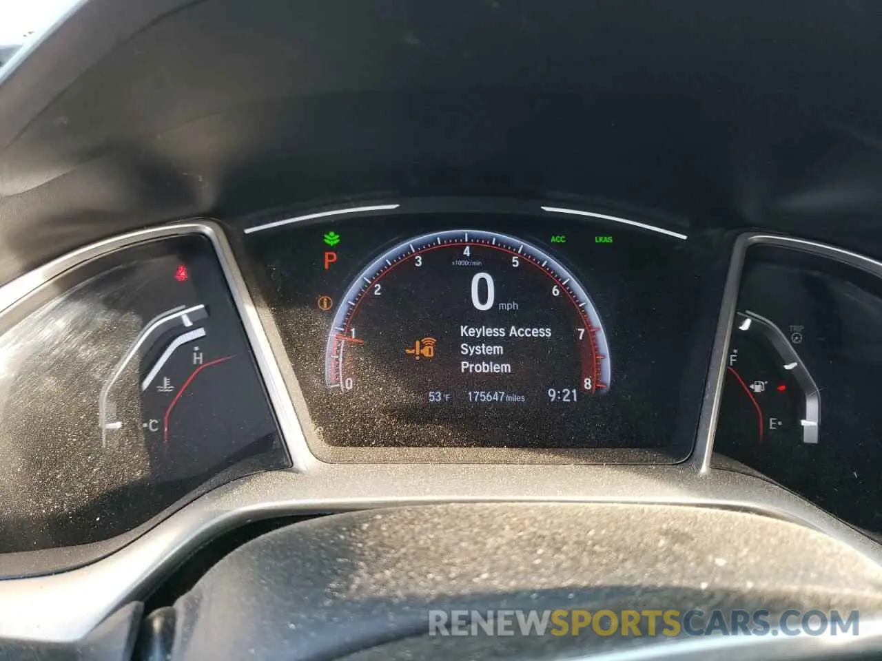9 fotografías del automóvil dañado 19XFC2F87KE019892 HONDA CIVIC 2019