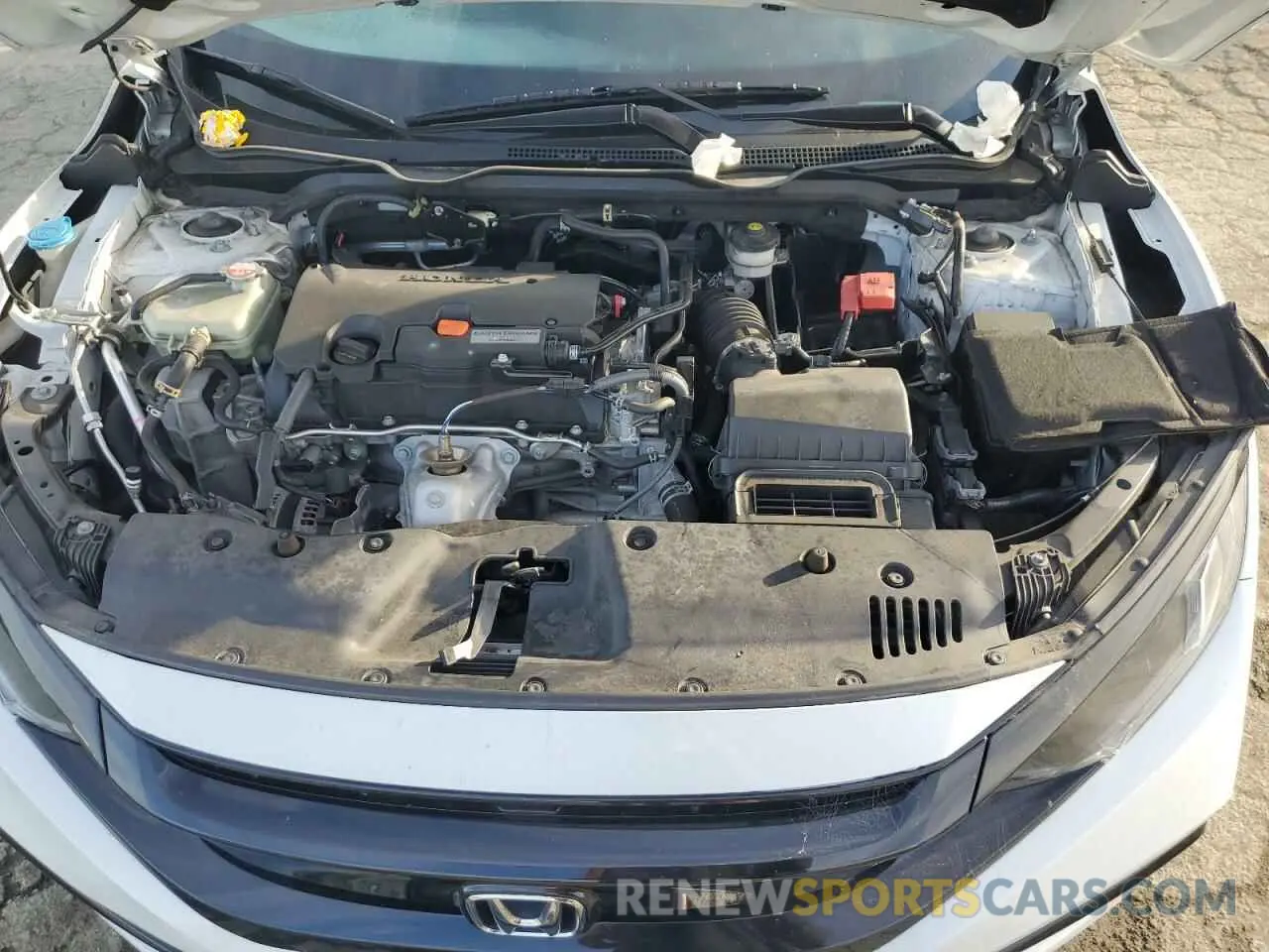 11 fotografías del automóvil dañado 19XFC2F87KE205609 HONDA CIVIC 2019