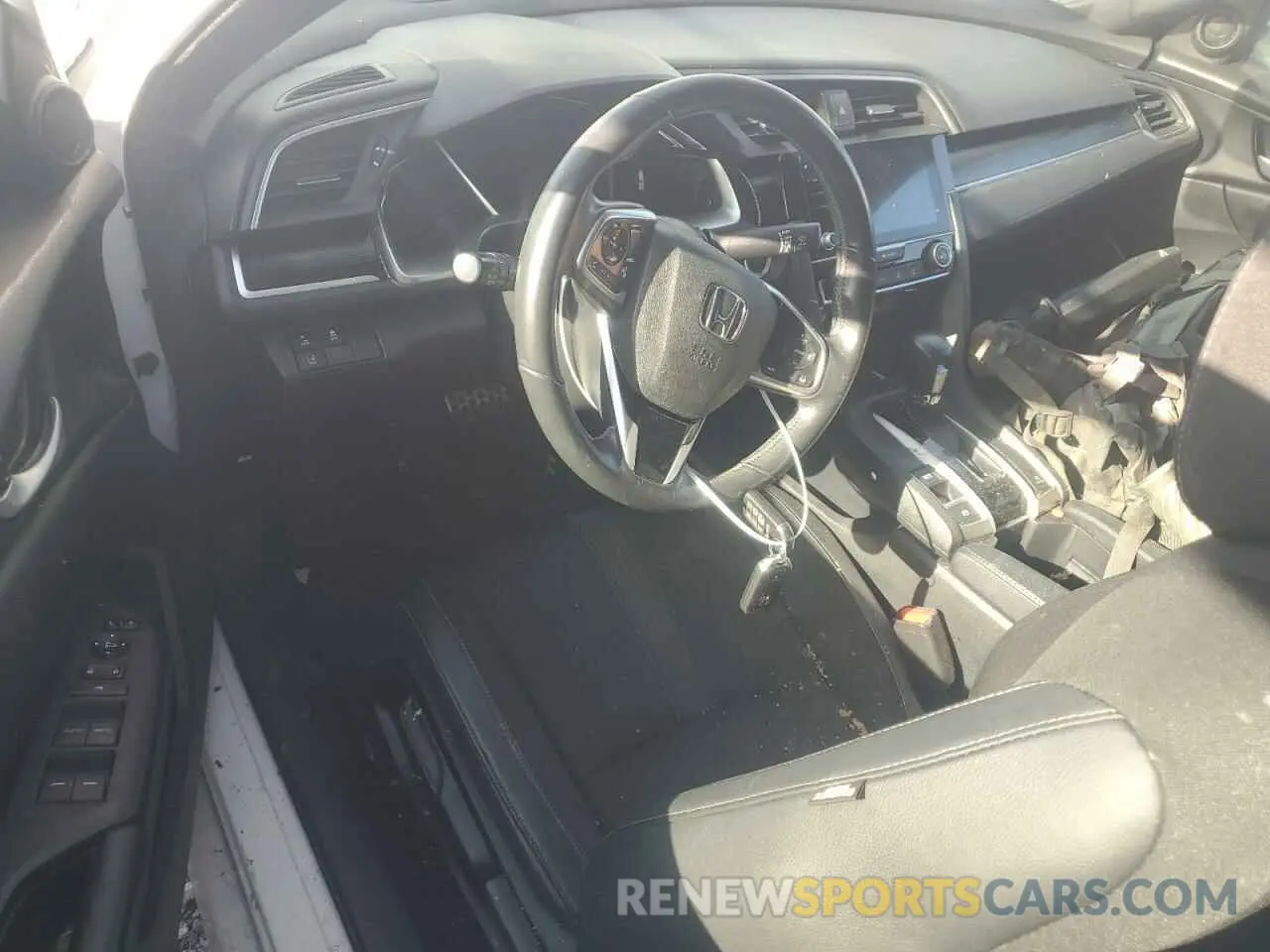 8 fotografías del automóvil dañado 19XFC2F87KE205609 HONDA CIVIC 2019