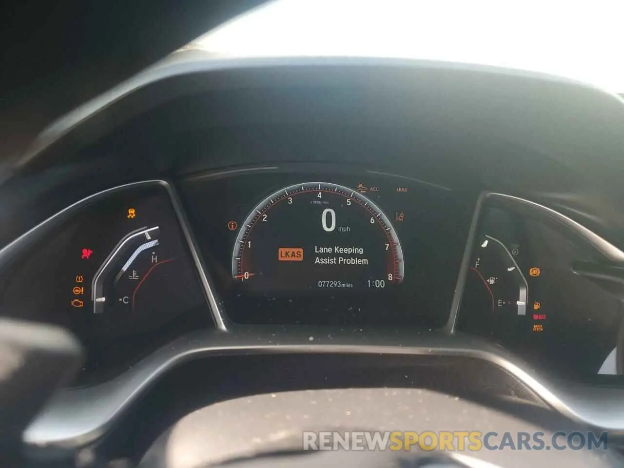 9 fotografías del automóvil dañado 19XFC2F87KE205609 HONDA CIVIC 2019