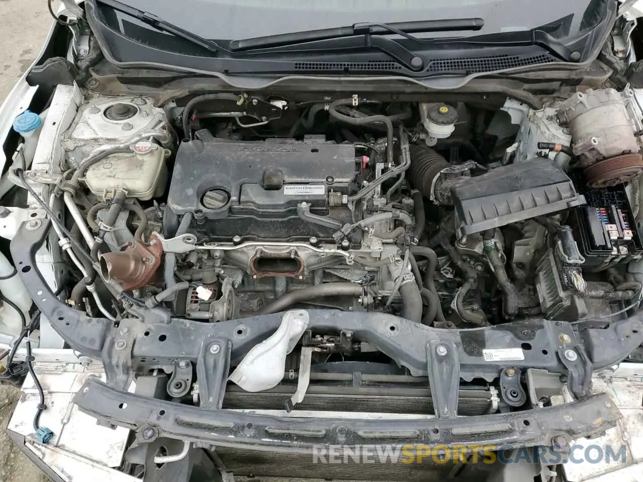 11 fotografías del automóvil dañado 19XFC2F87KE205612 HONDA CIVIC 2019