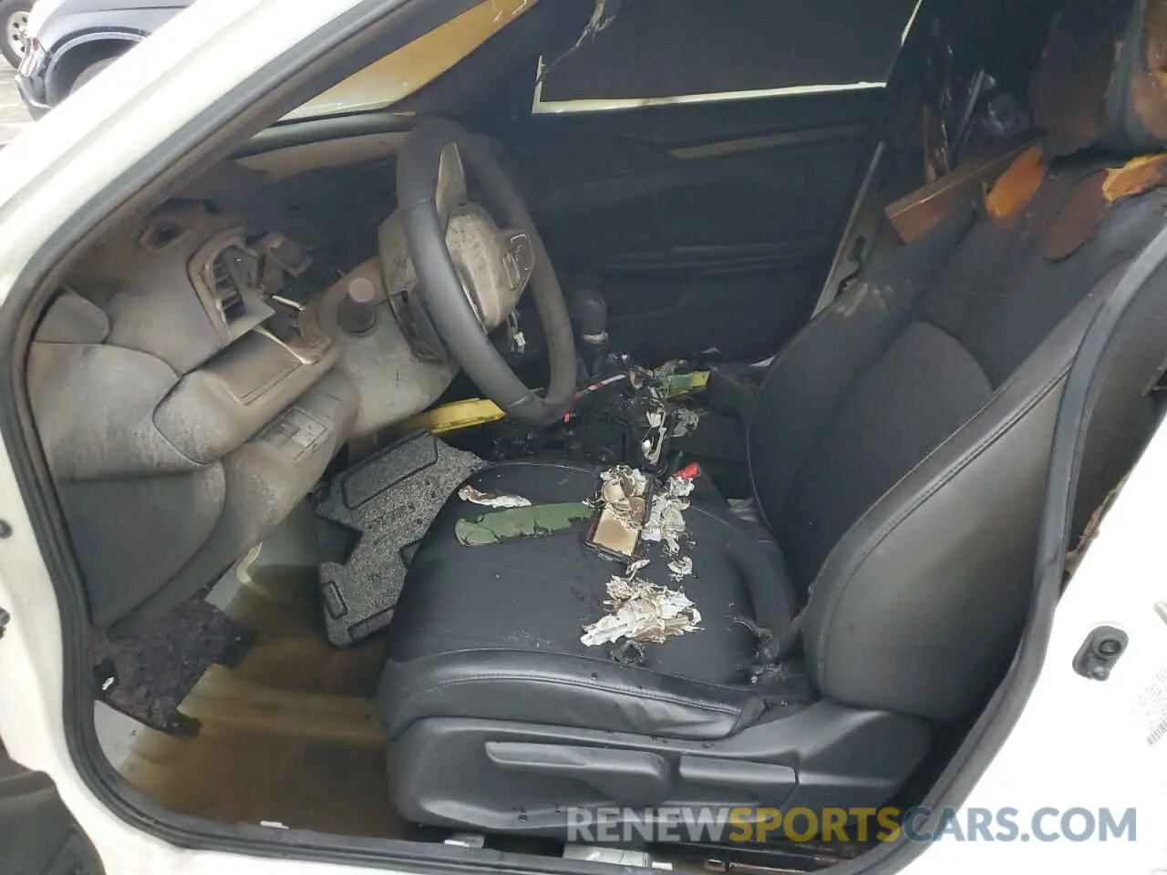 7 fotografías del automóvil dañado 19XFC2F87KE205612 HONDA CIVIC 2019