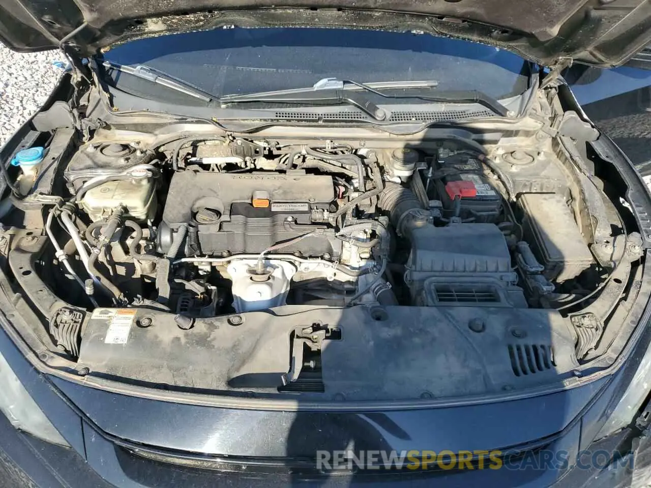 11 fotografías del automóvil dañado 19XFC2F88KE015317 HONDA CIVIC 2019