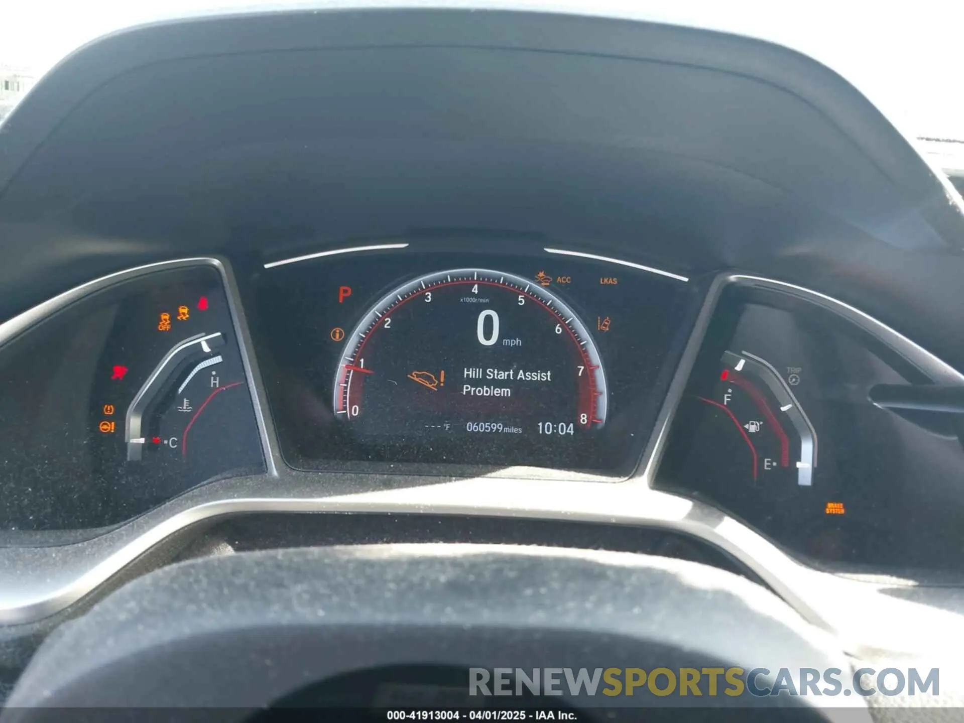 7 fotografías del automóvil dañado 19XFC2F88KE034868 HONDA CIVIC 2019