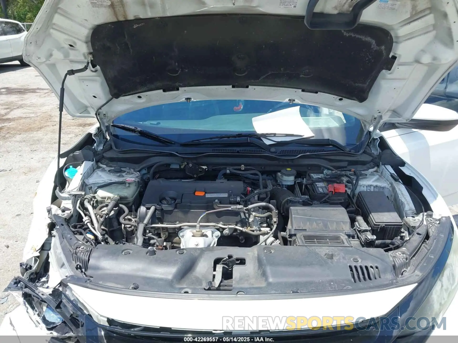 10 fotografías del automóvil dañado 19XFC2F88KE047720 HONDA CIVIC 2019