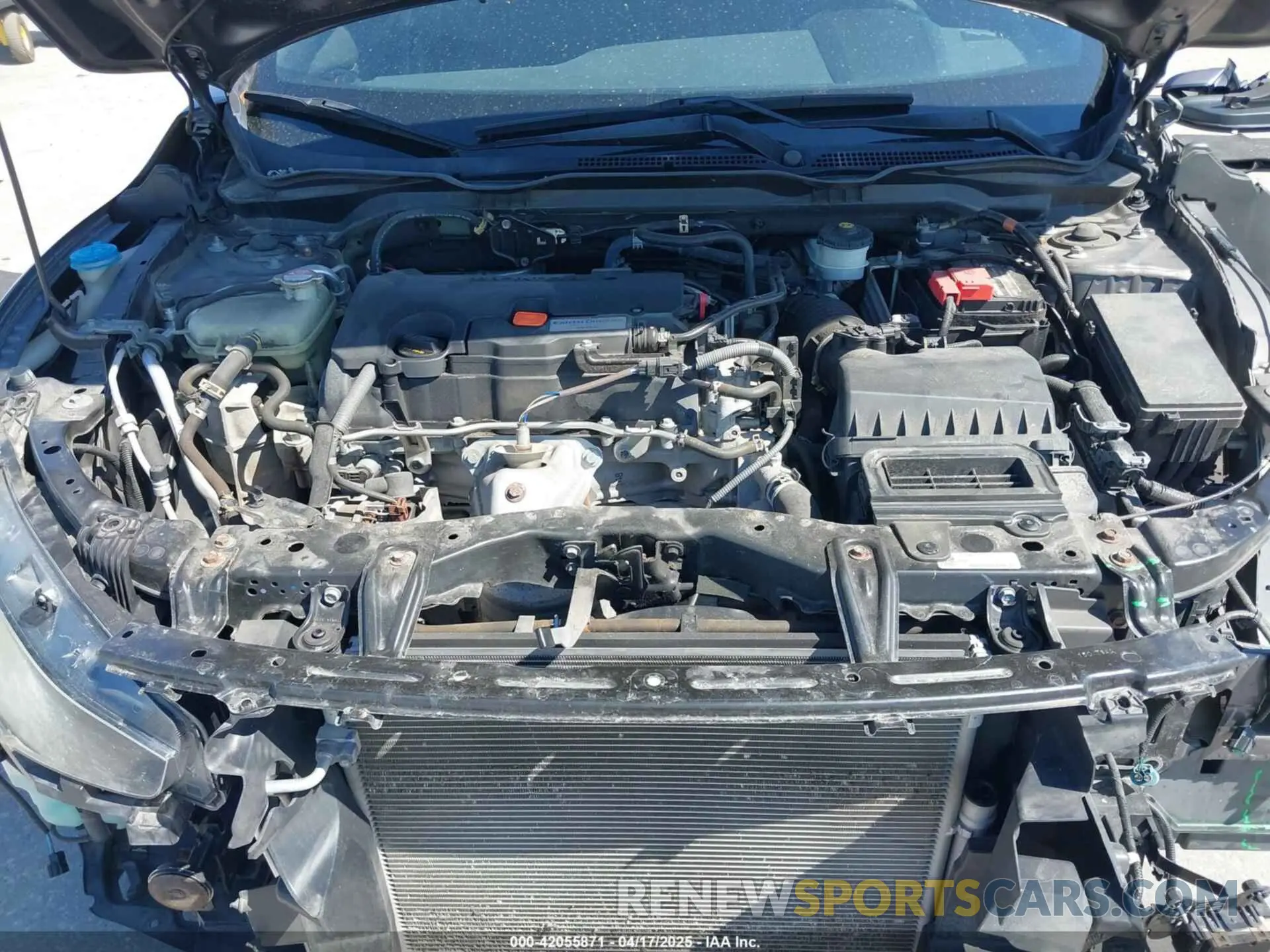 10 fotografías del automóvil dañado 19XFC2F89KE019683 HONDA CIVIC 2019