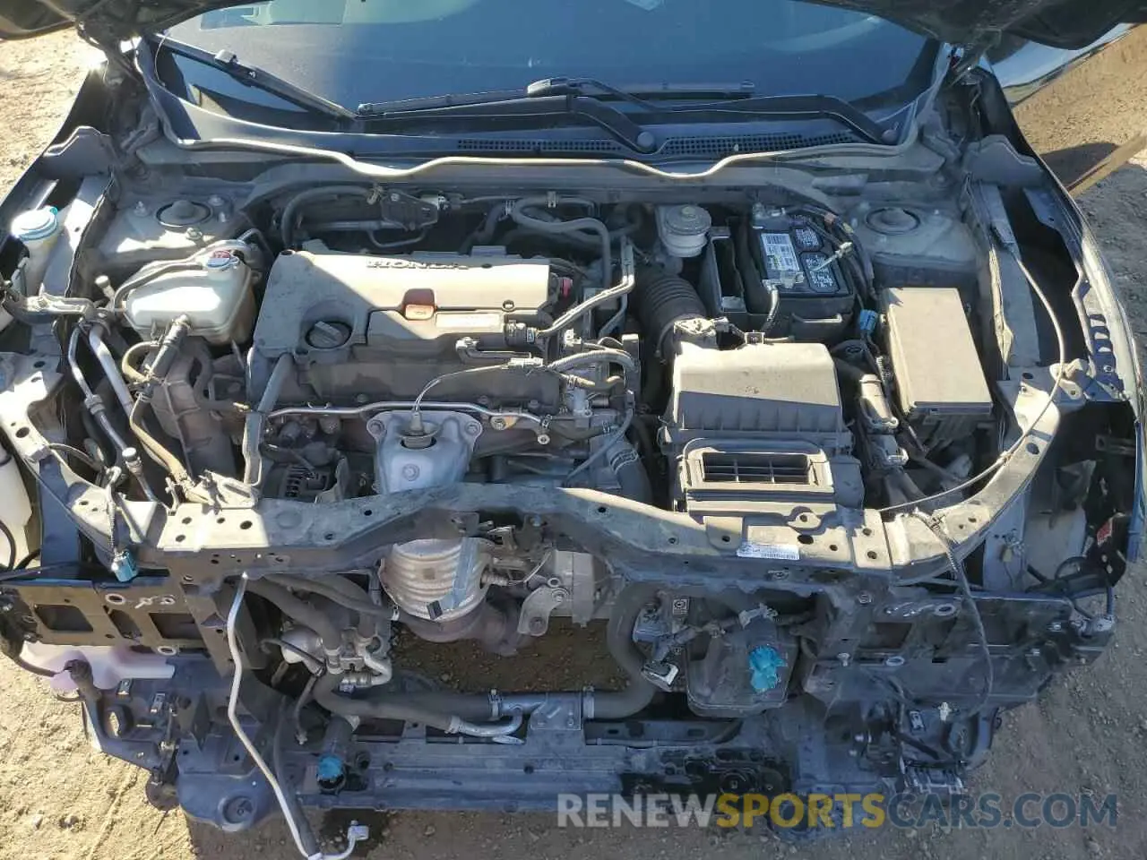 11 fotografías del automóvil dañado 19XFC2F89KE047824 HONDA CIVIC 2019