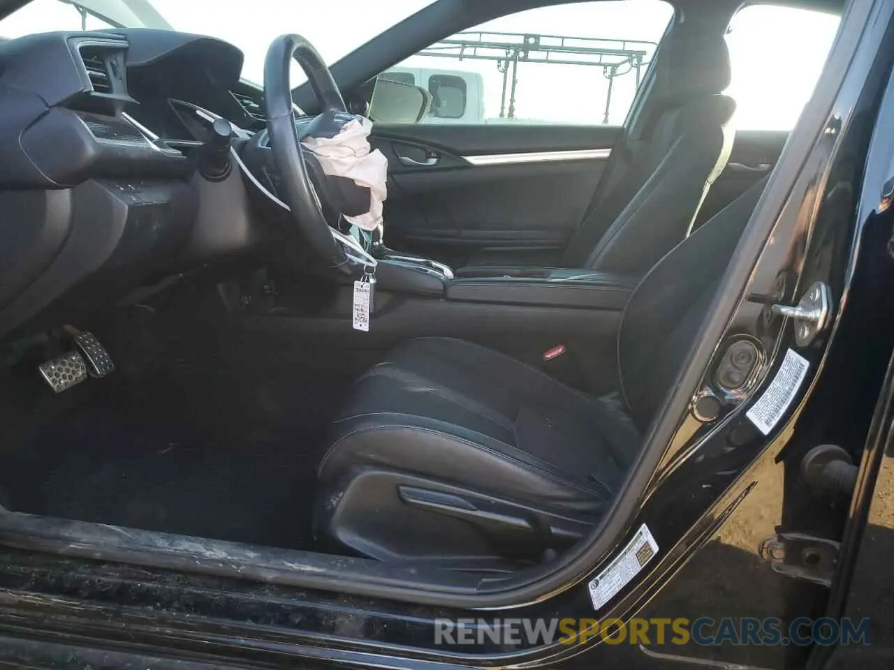 7 fotografías del automóvil dañado 19XFC2F89KE047824 HONDA CIVIC 2019