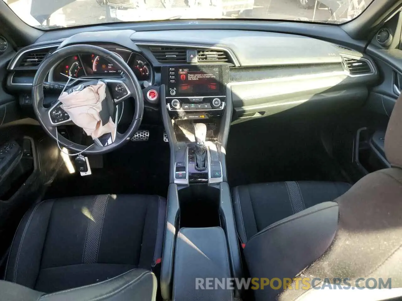 8 fotografías del automóvil dañado 19XFC2F89KE047824 HONDA CIVIC 2019