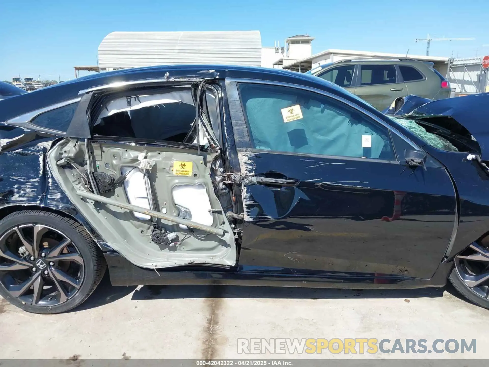 12 fotografías del automóvil dañado 19XFC2F89KE051016 HONDA CIVIC 2019
