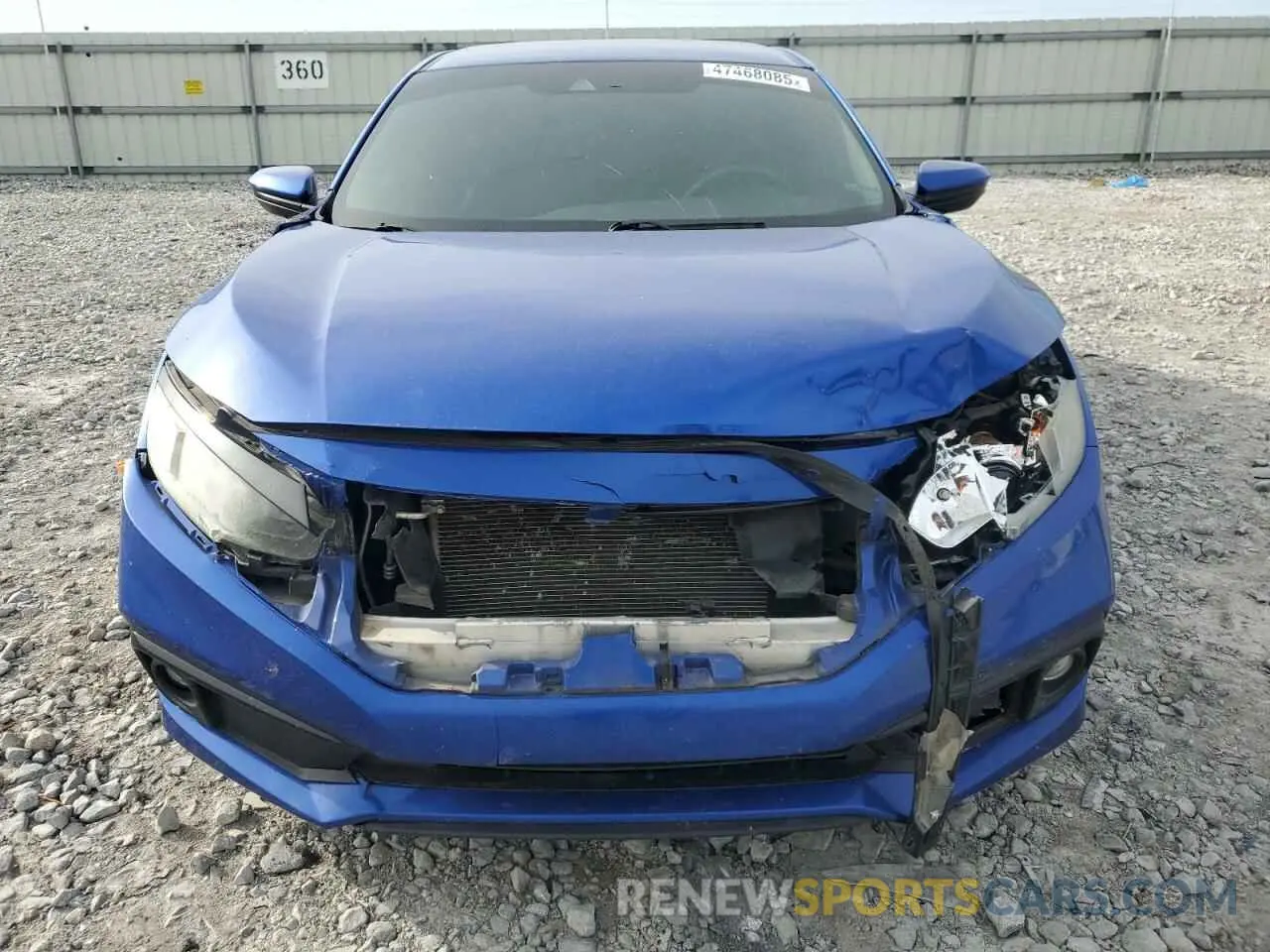 5 fotografías del automóvil dañado 19XFC2F8XKE008109 HONDA CIVIC 2019