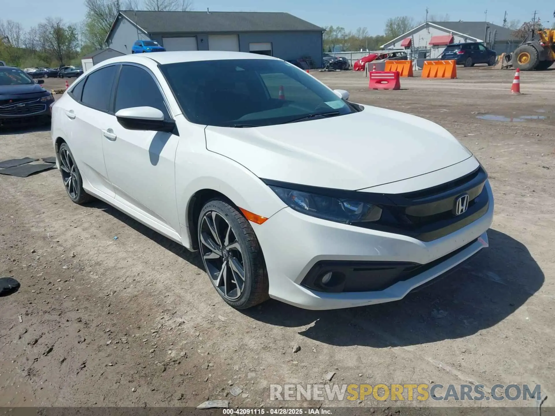 1 fotografías del automóvil dañado 19XFC2F8XKE026657 HONDA CIVIC 2019