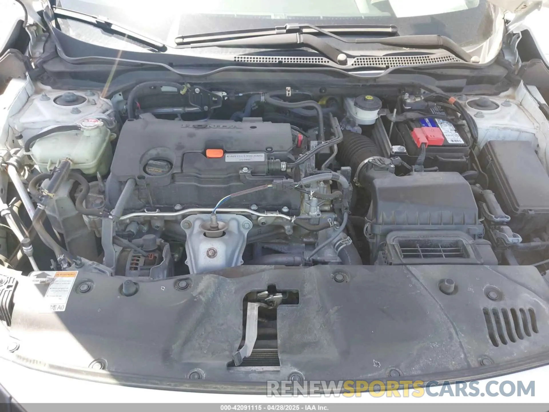 10 fotografías del automóvil dañado 19XFC2F8XKE026657 HONDA CIVIC 2019