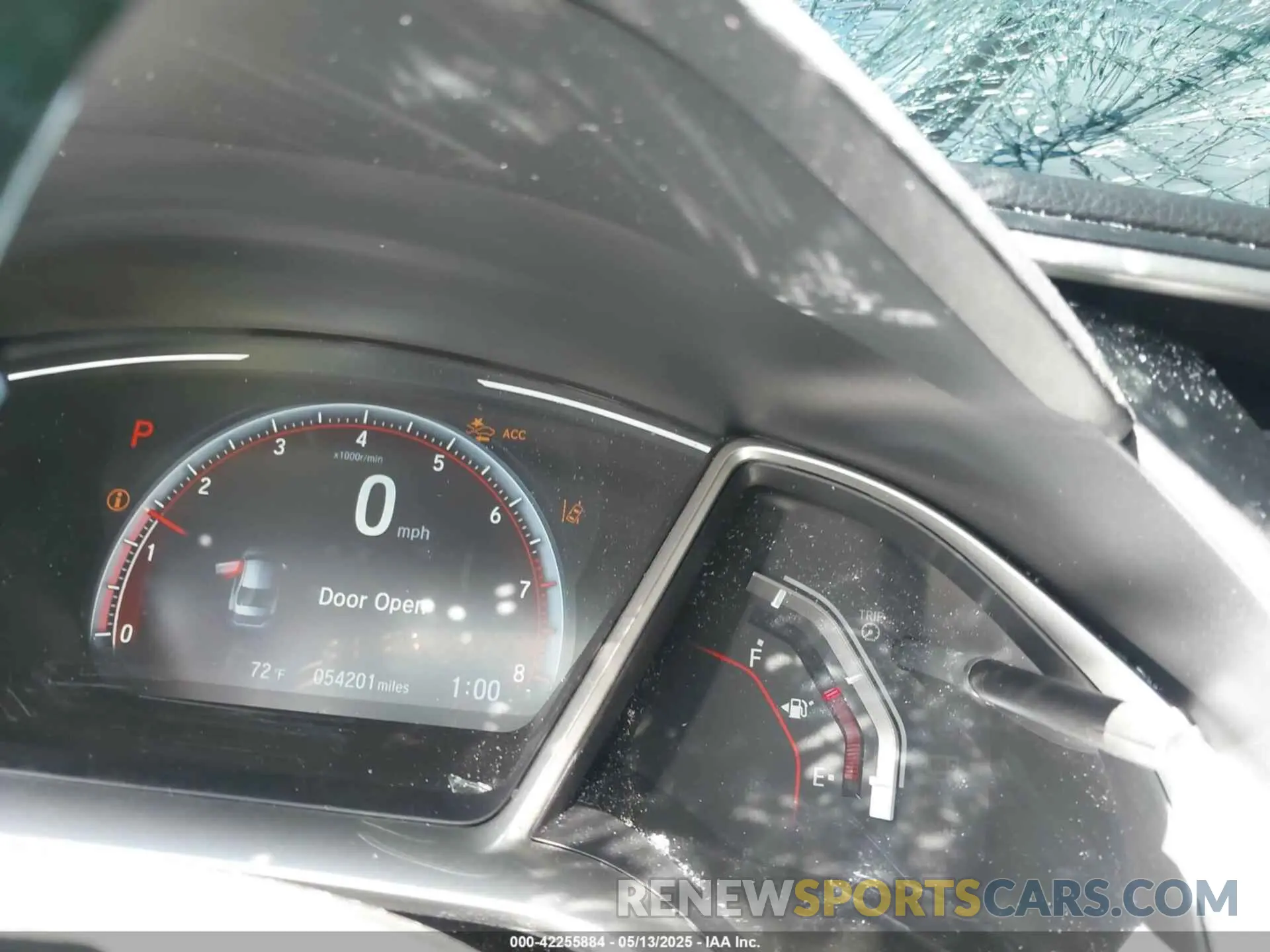 7 fotografías del automóvil dañado 19XFC2F8XKE212232 HONDA CIVIC 2019