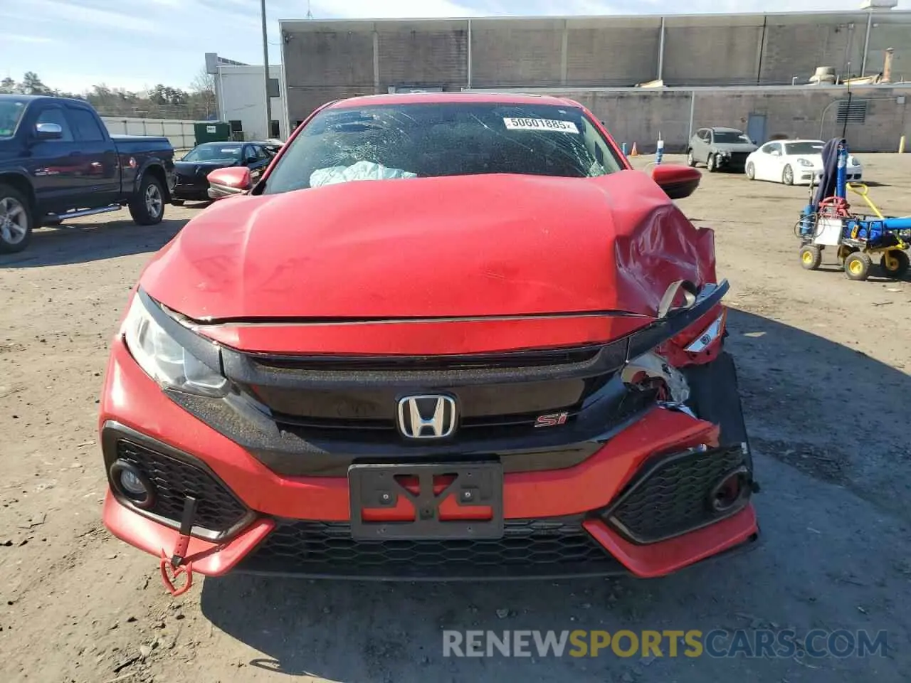 5 fotografías del automóvil dañado 2HGFC1E53KH707136 HONDA CIVIC 2019