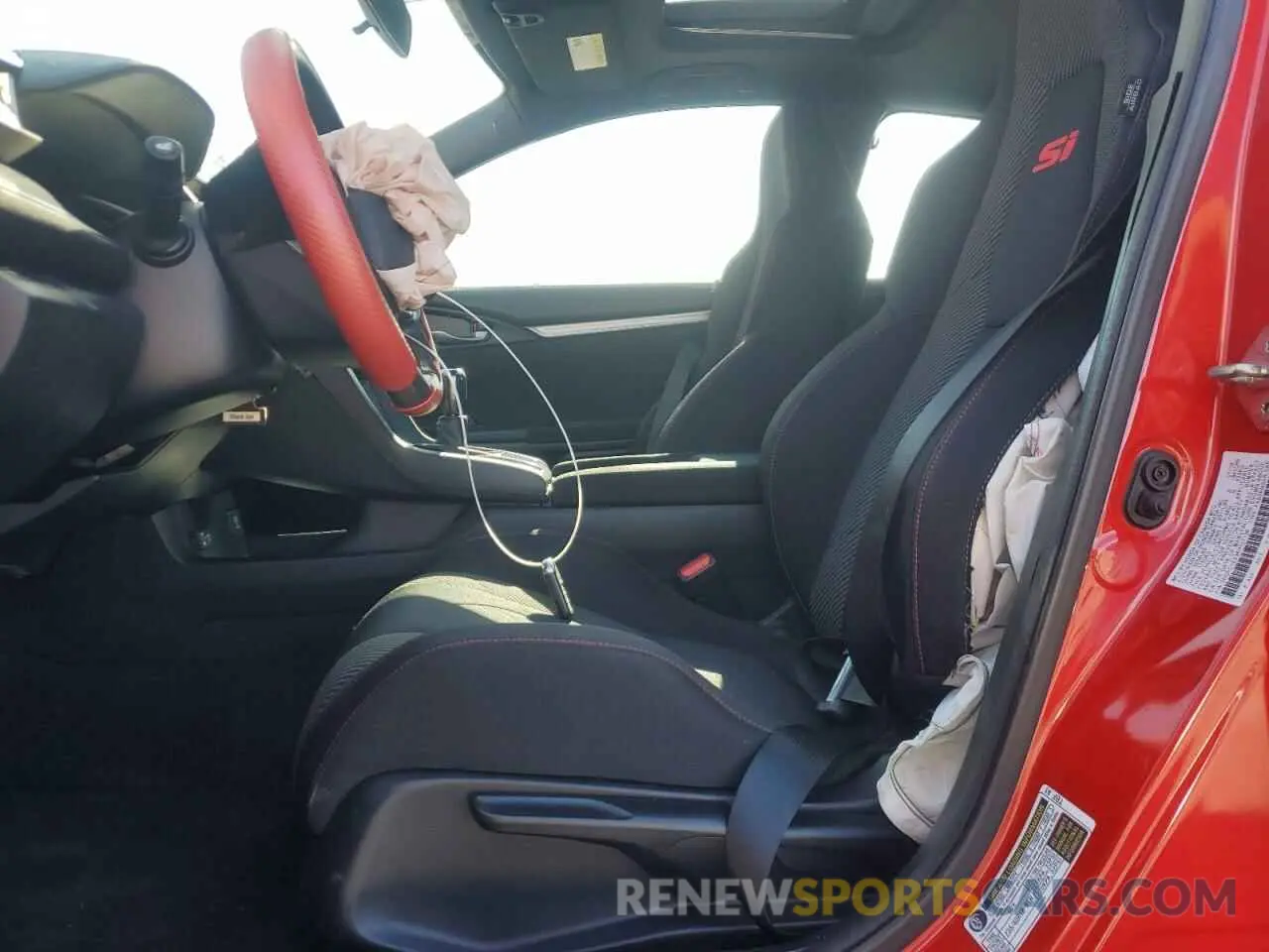 7 fotografías del automóvil dañado 2HGFC1E53KH707136 HONDA CIVIC 2019