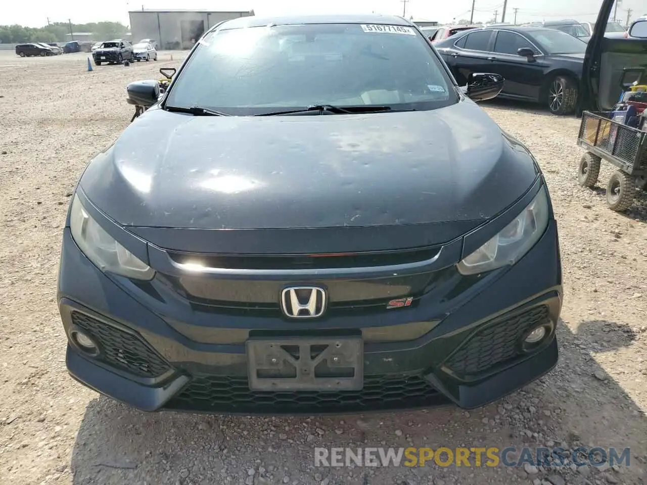 5 fotografías del automóvil dañado 2HGFC1E55KH705971 HONDA CIVIC 2019